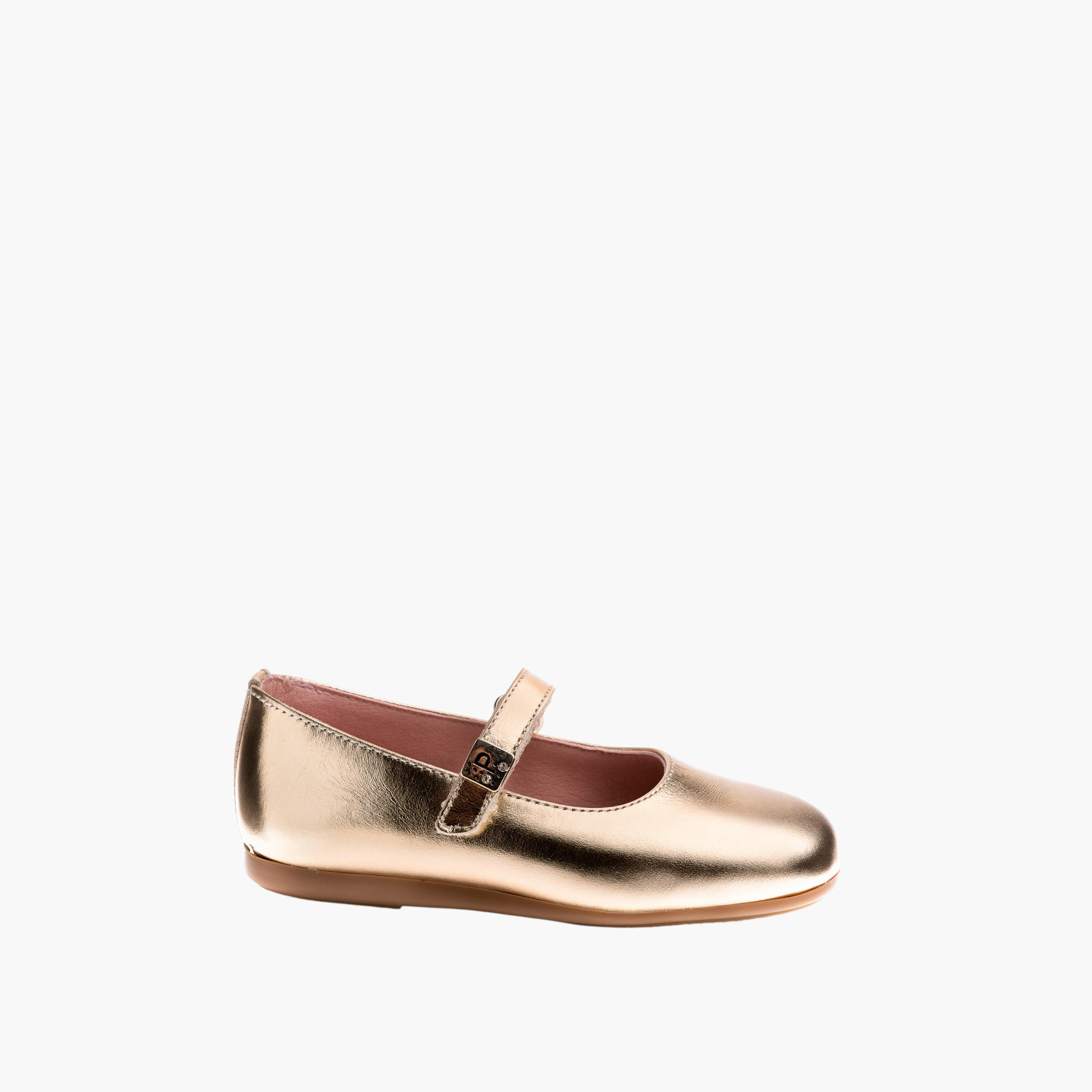 Pablosky Girl's Solid Mary Jane Shoes with Hook and Loop Closure-girls-shoes-maryjanes-image-1
