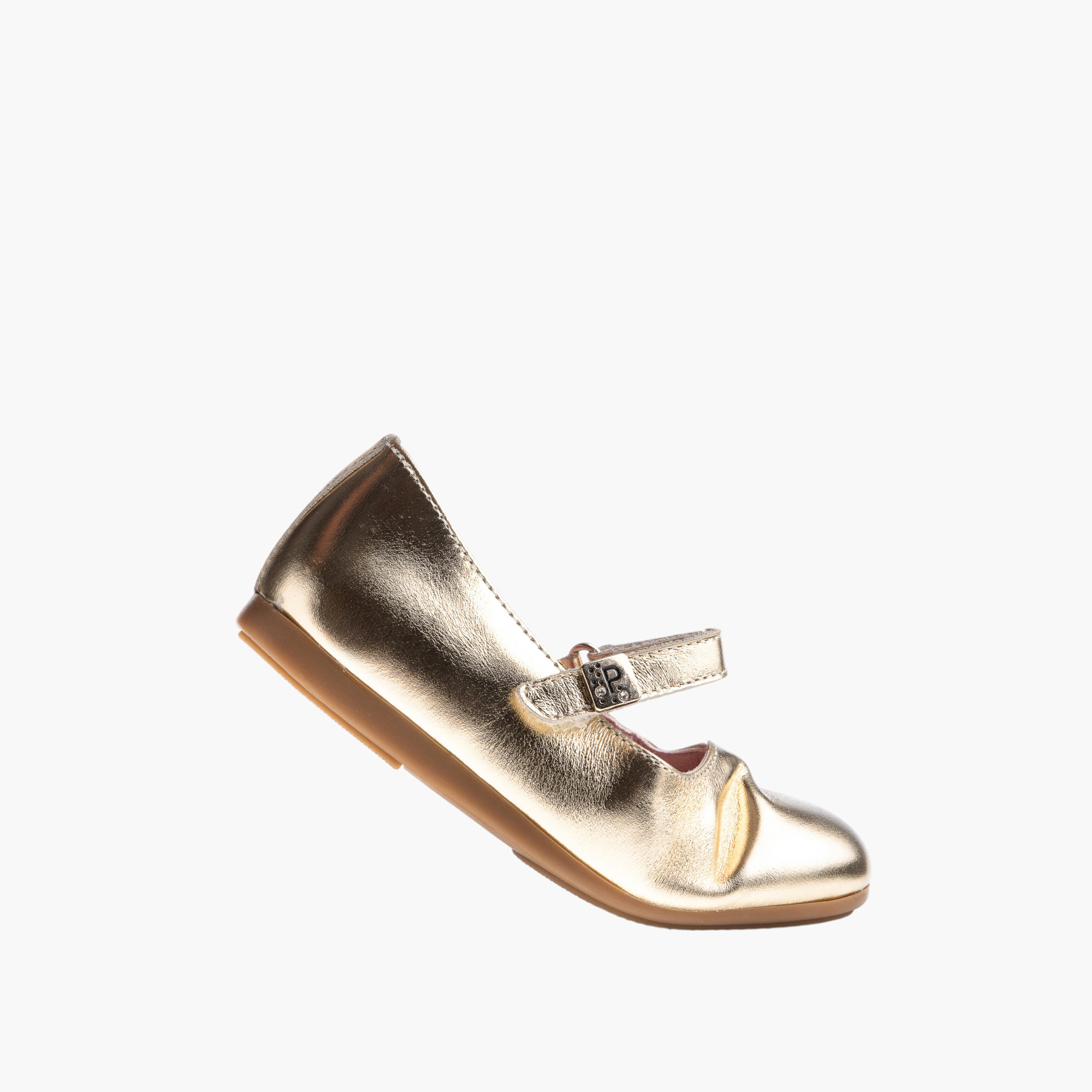 Pablosky Girl's Solid Mary Jane Shoes with Hook and Loop Closure-girls-shoes-maryjanes-image-3