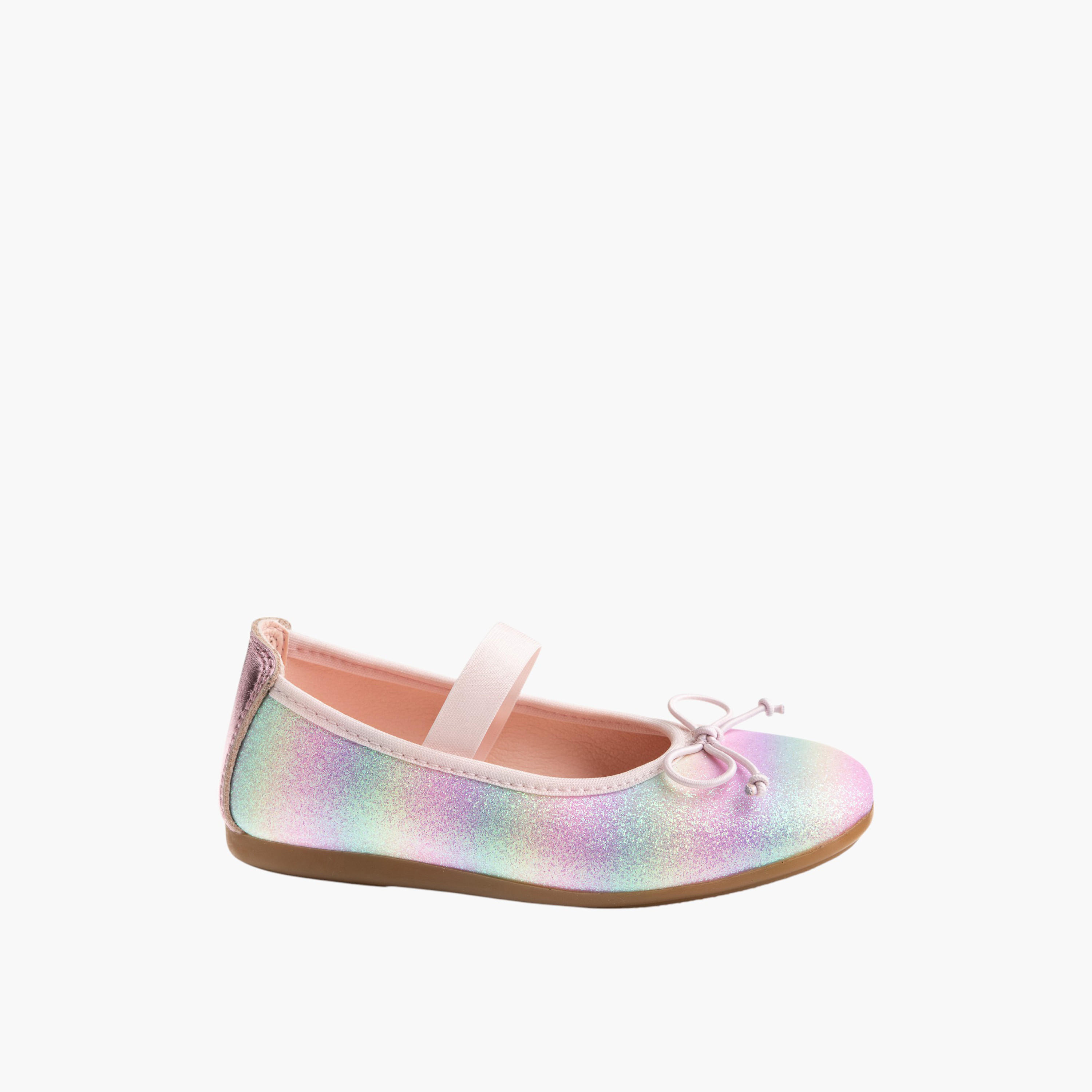 Pablosky Girls' Bow Detail Slip-On Ballerinas-girls-shoes-ballerinas-image-1