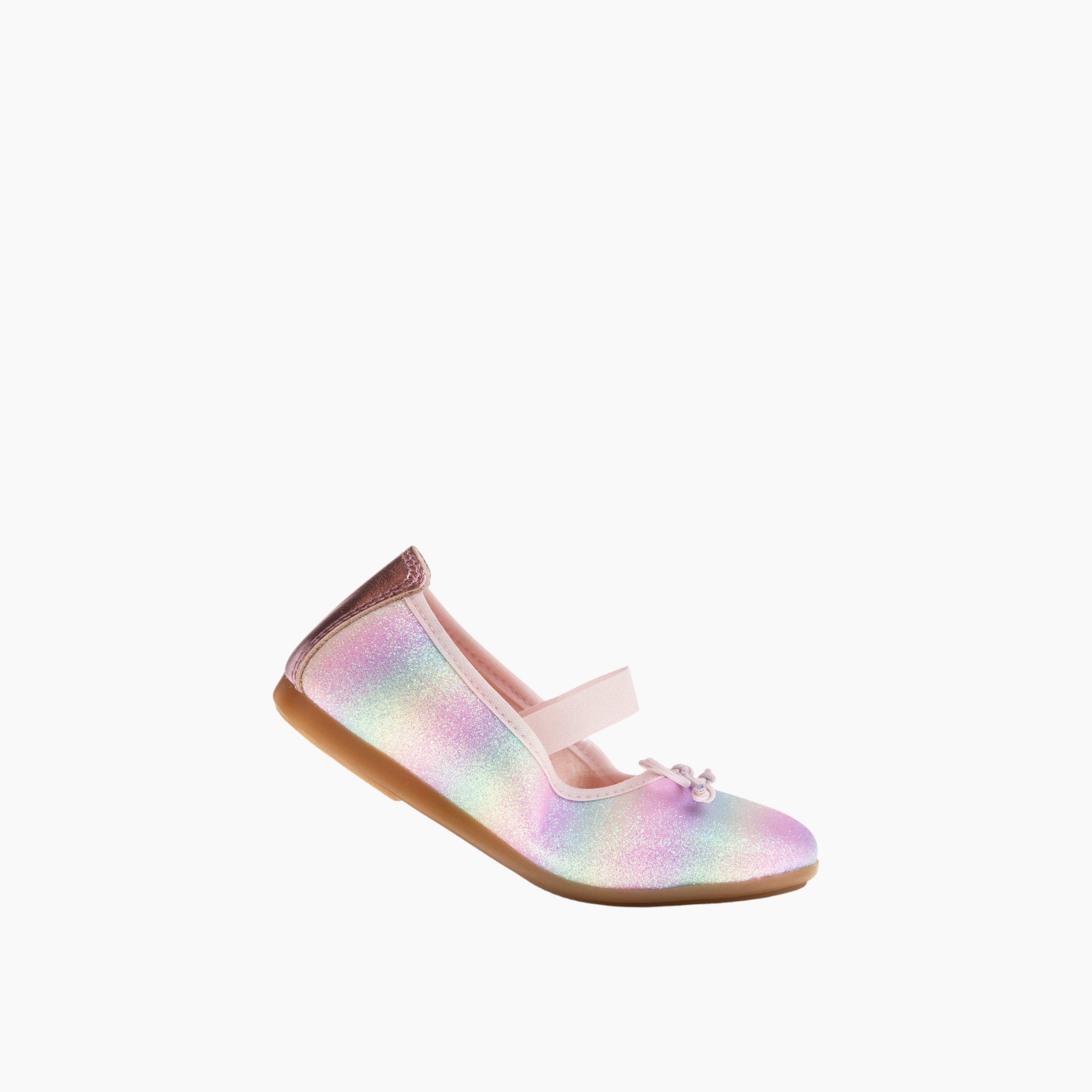 Pablosky Girls' Bow Detail Slip-On Ballerinas-girls-shoes-ballerinas-image-5