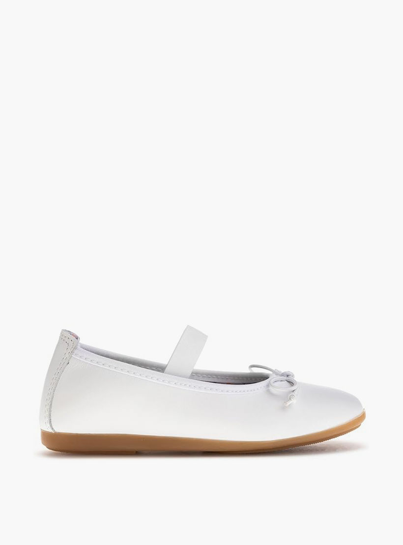 حذاء باليرينا بإغلاق شريط مطاطي وزينة فيونكة للبنات من بابلوسكي - 357900-girls-shoes-ballerinas-image-2