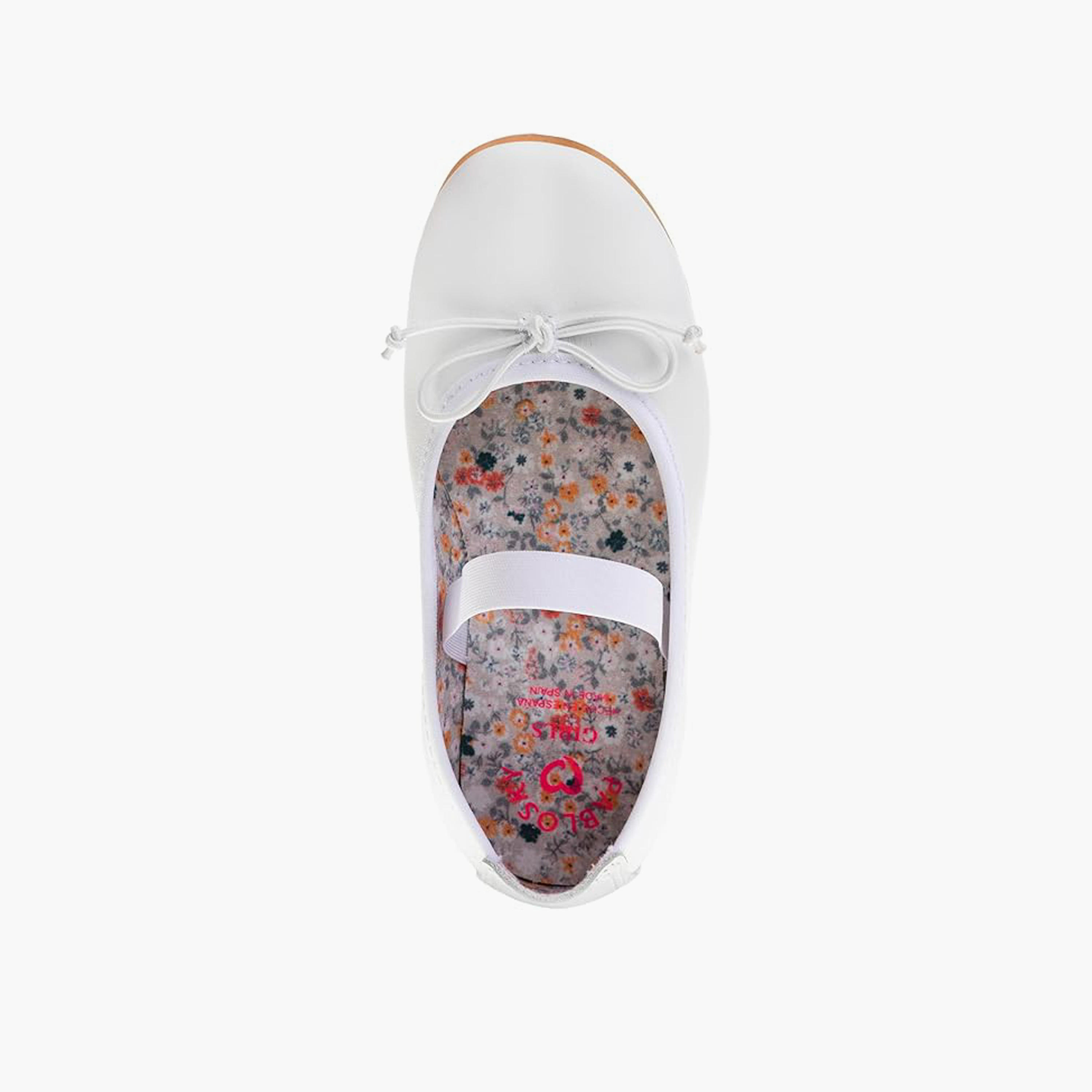 حذاء باليرينا بإغلاق شريط مطاطي وزينة فيونكة للبنات من بابلوسكي - 357900-girls-shoes-ballerinas-image-3