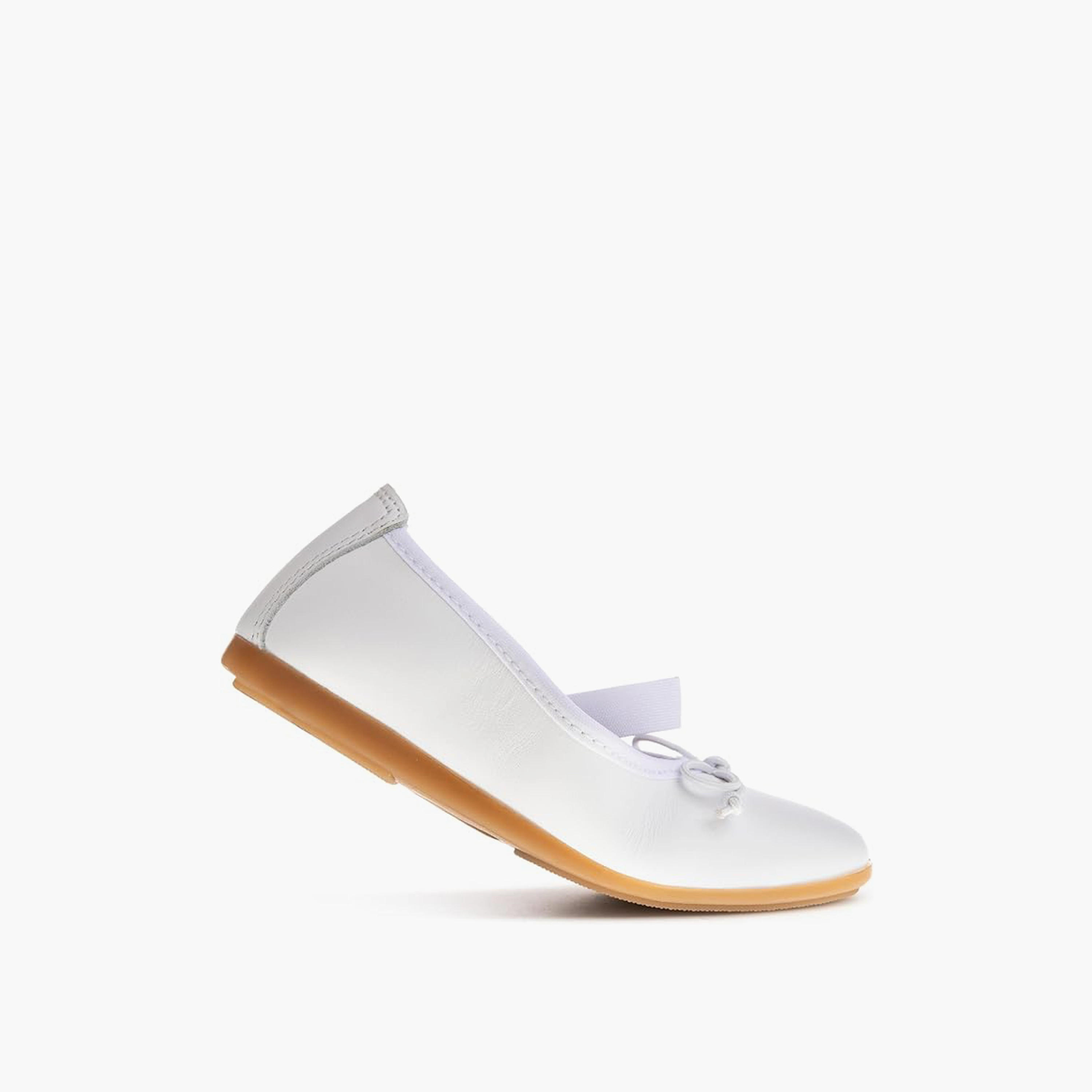 حذاء باليرينا بإغلاق شريط مطاطي وزينة فيونكة للبنات من بابلوسكي - 357900-girls-shoes-ballerinas-image-4