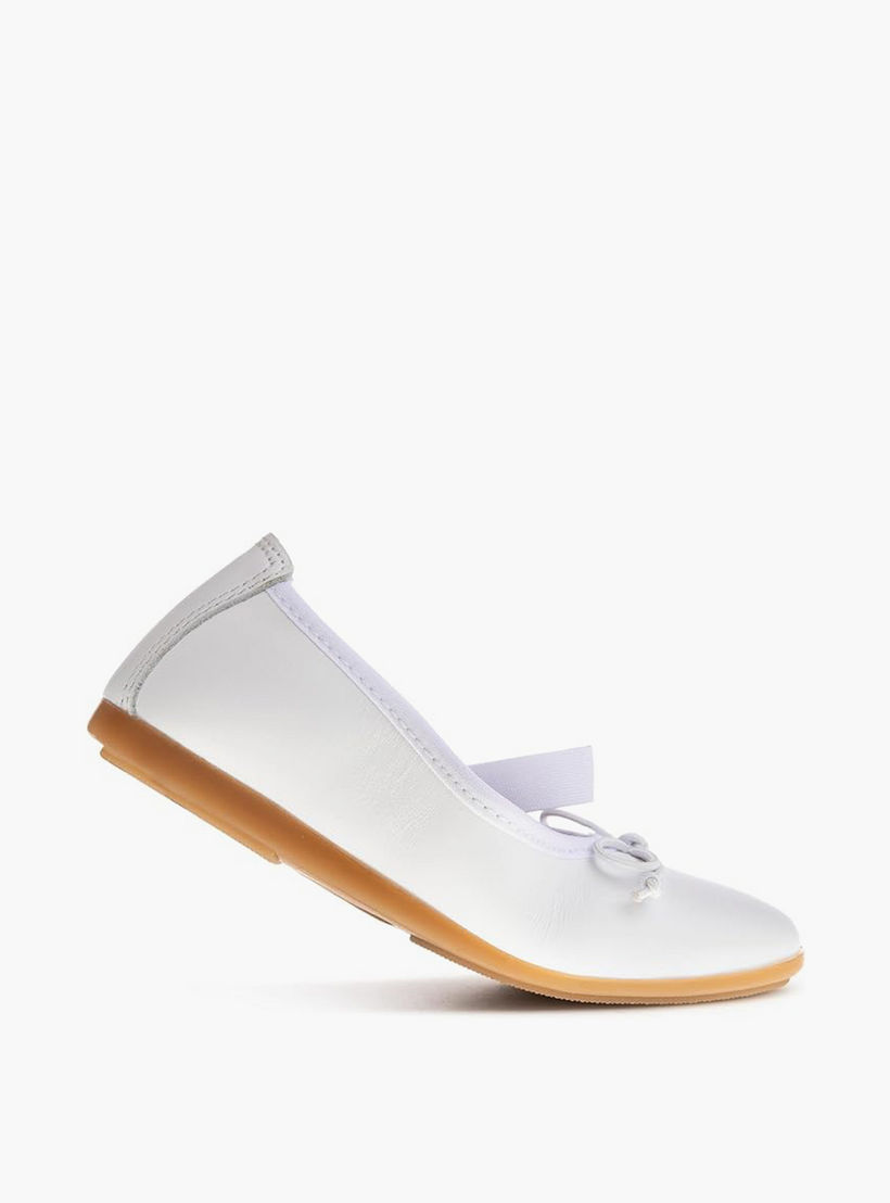 حذاء باليرينا بإغلاق شريط مطاطي وزينة فيونكة للبنات من بابلوسكي - 357900-girls-shoes-ballerinas-image-4