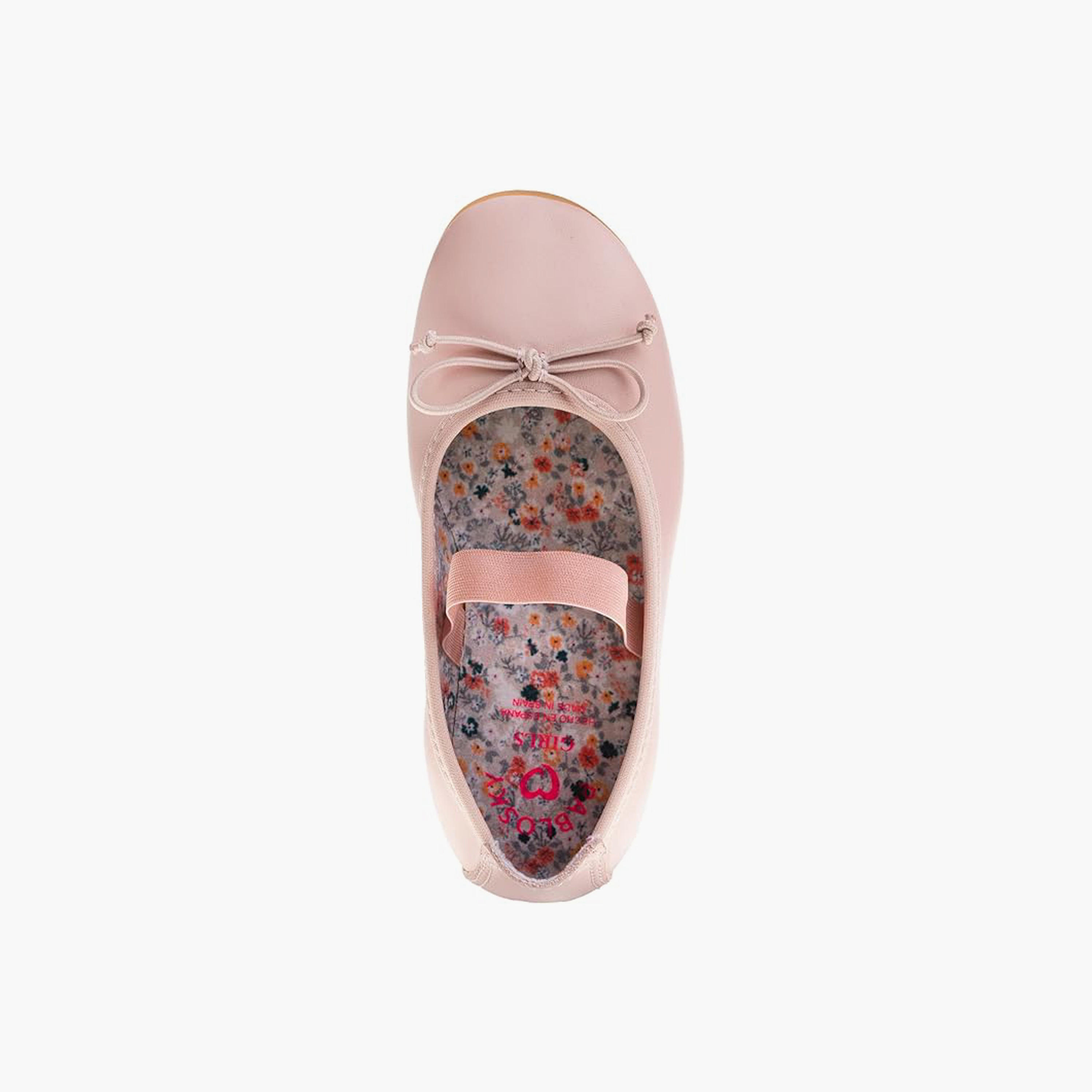حذاء باليرينا بإغلاق شريط مطاطي وزينة فيونكة للبنات من بابلوسكي - 357970-girls-shoes-ballerinas-image-3