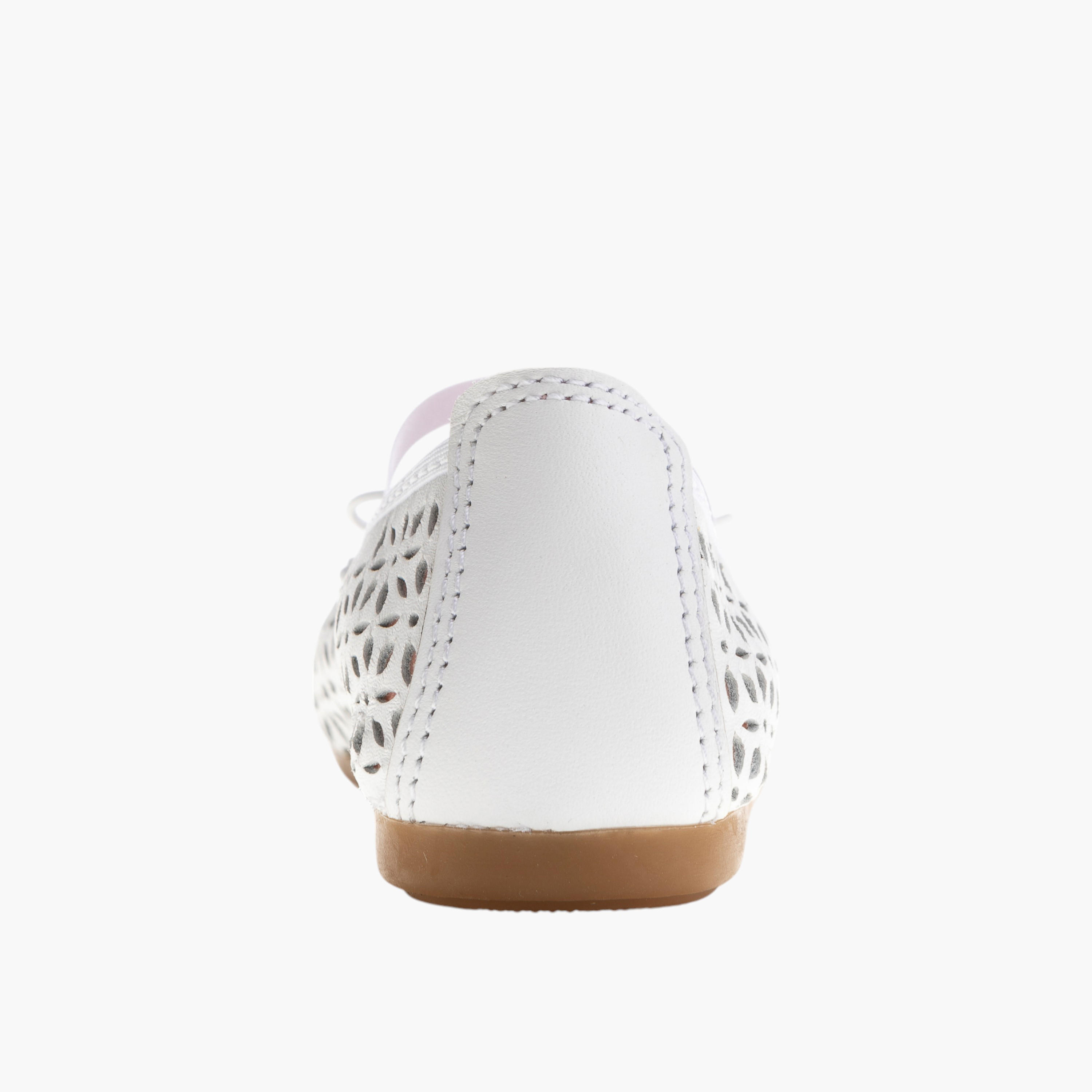 Pablosky Girls' Textured Slip-on Ballerinas-girls-shoes-ballerinas-image-3