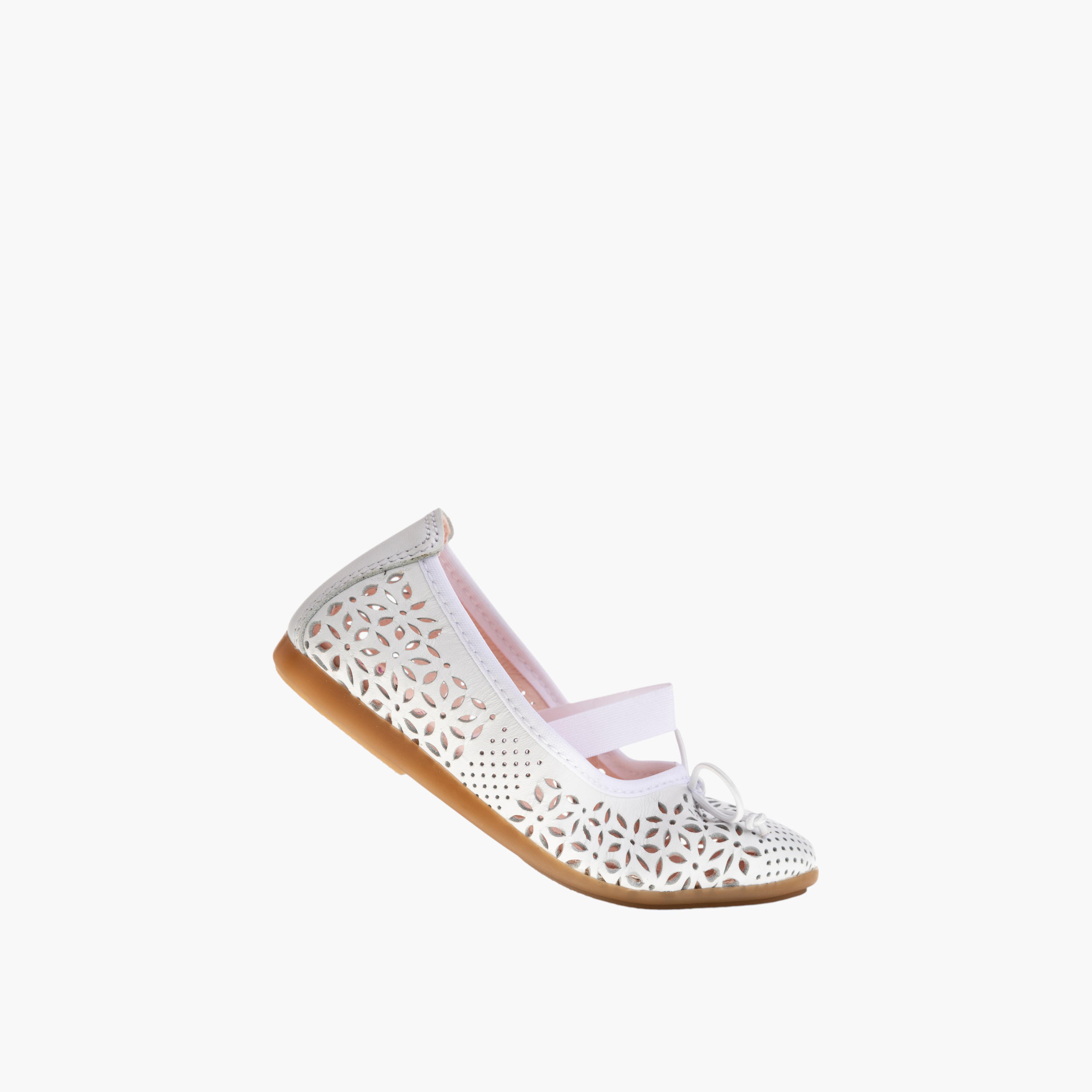 Pablosky Girls' Textured Slip-on Ballerinas-girls-shoes-ballerinas-image-5