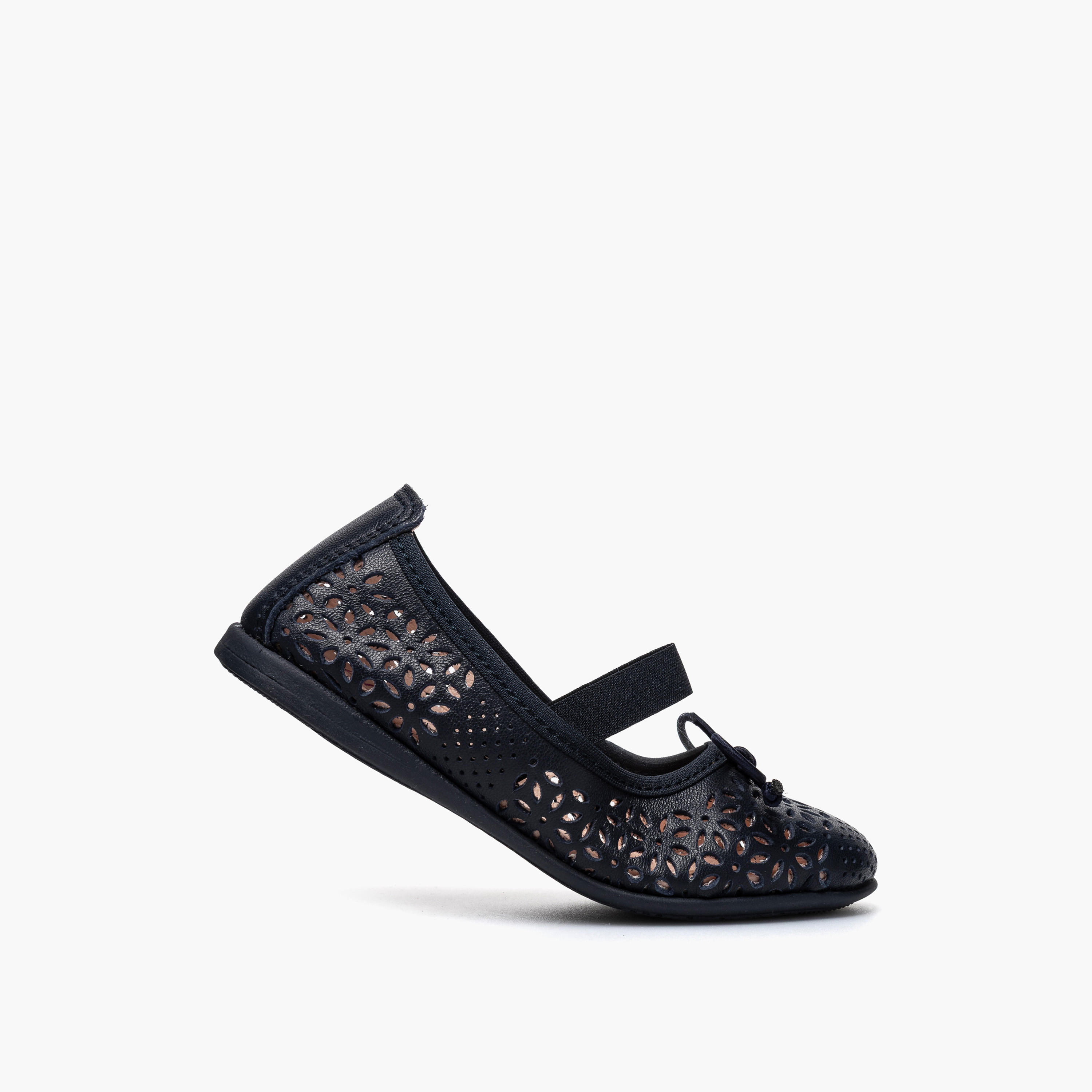 Pablosky Girls Leather Ballerina Shoes-girls-shoes-ballerinas-image-5