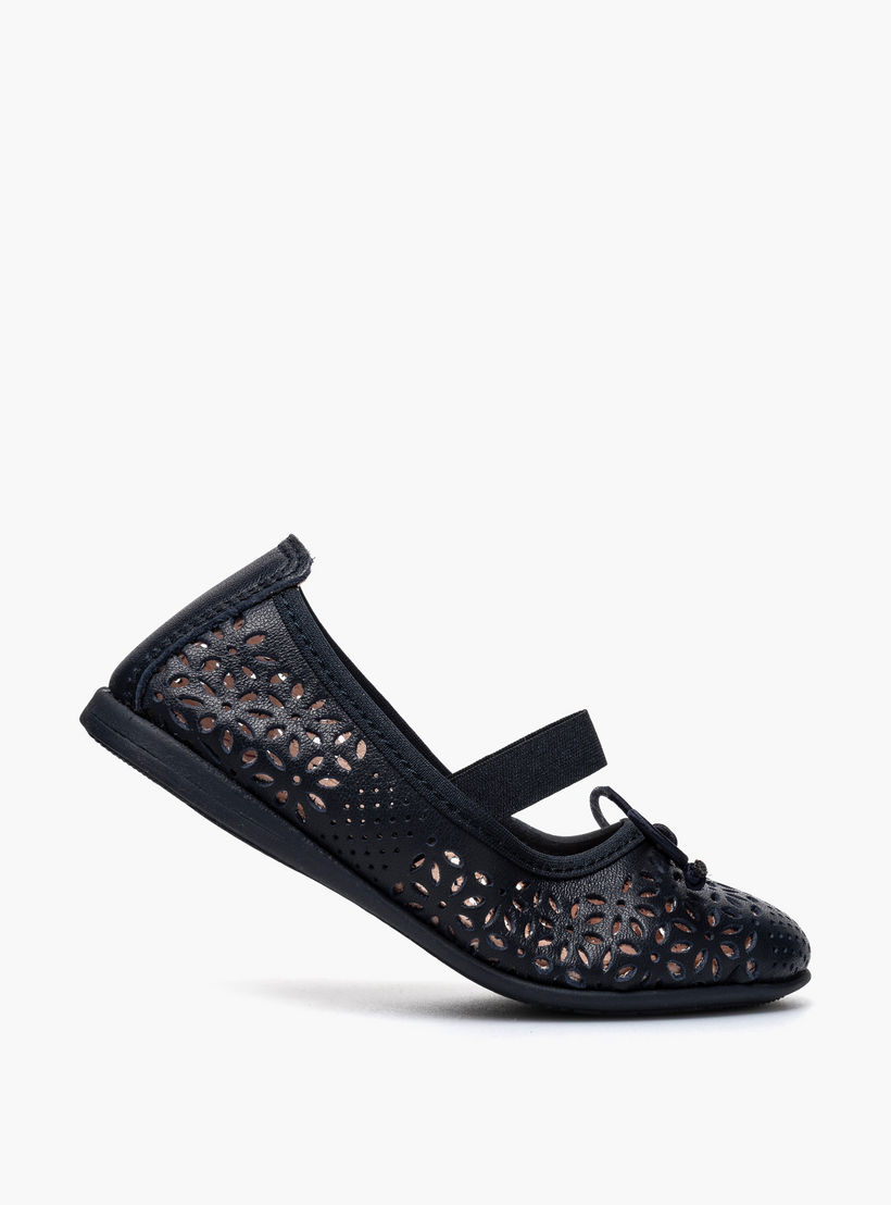 Pablosky Girls Leather Ballerina Shoes-girls-shoes-ballerinas-image-5