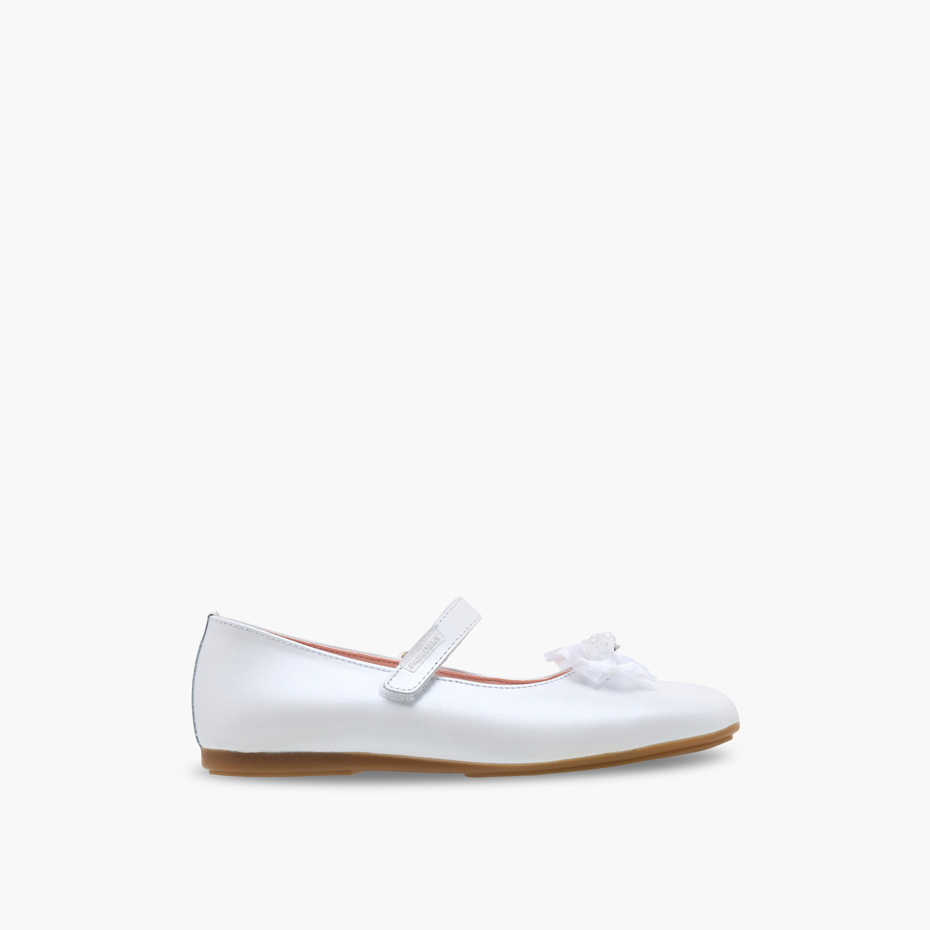 حذاء ماري جين بزينة فيونكة للبنات من بابلوسكي-girls-shoes-maryjanes-image-3