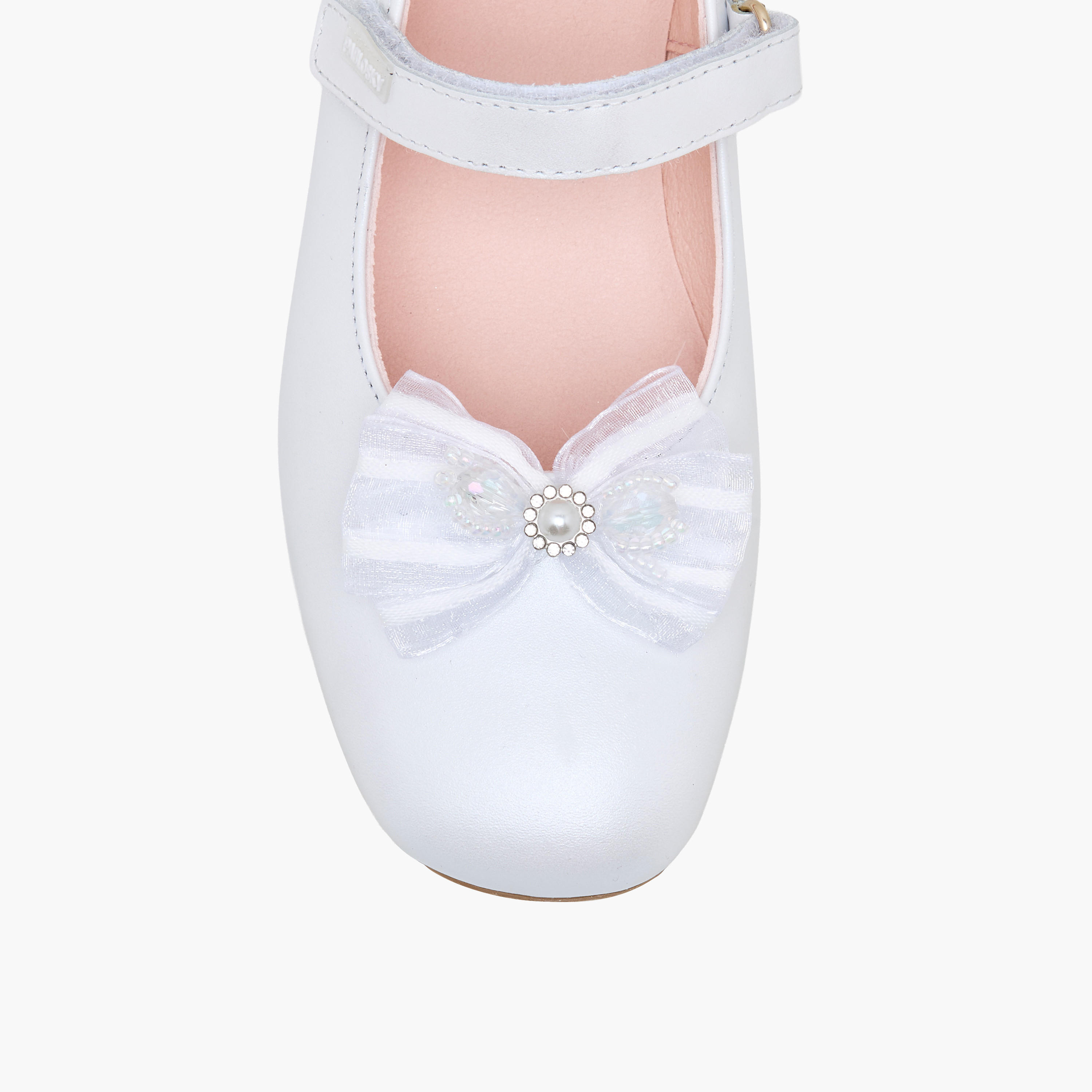 حذاء ماري جين بزينة فيونكة للبنات من بابلوسكي-girls-shoes-maryjanes-image-4