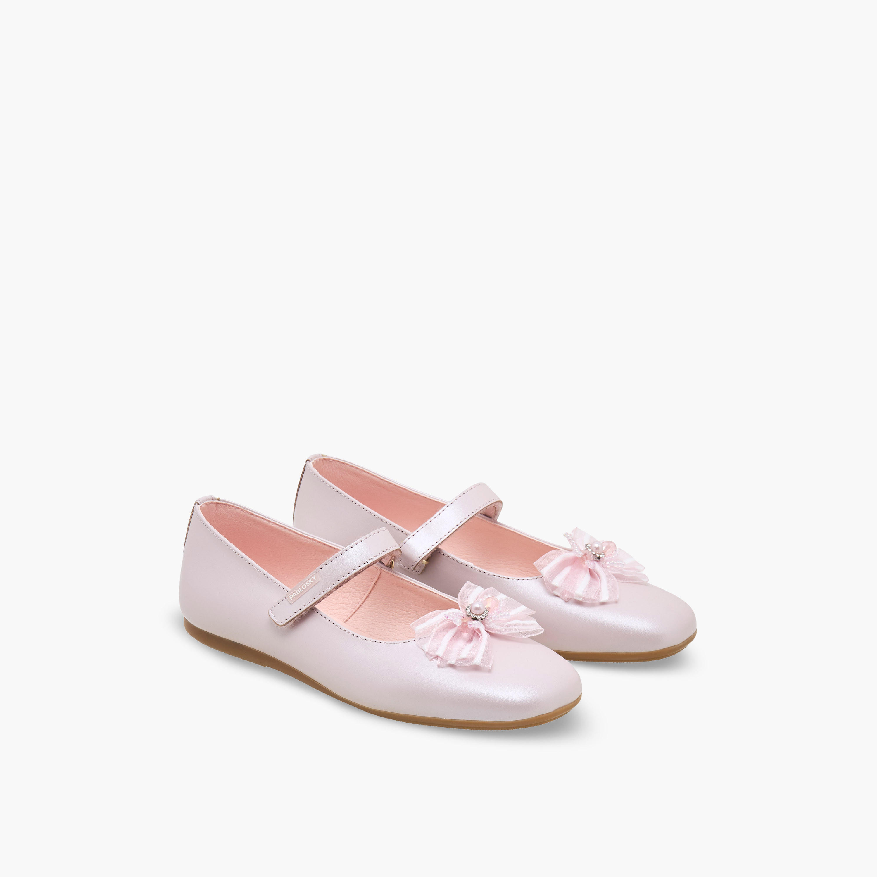 حذاء ماري جين بفيونكة للبنات من بابلوسكي-girls-shoes-maryjanes-image-1