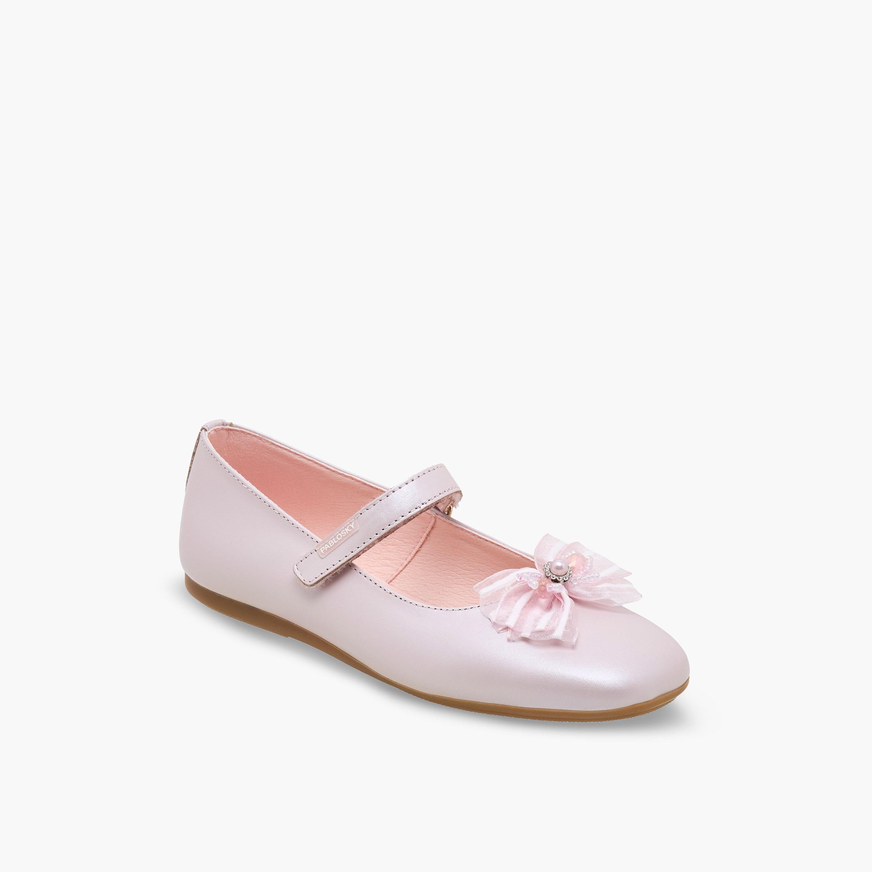 حذاء ماري جين بفيونكة للبنات من بابلوسكي-girls-shoes-maryjanes-image-2