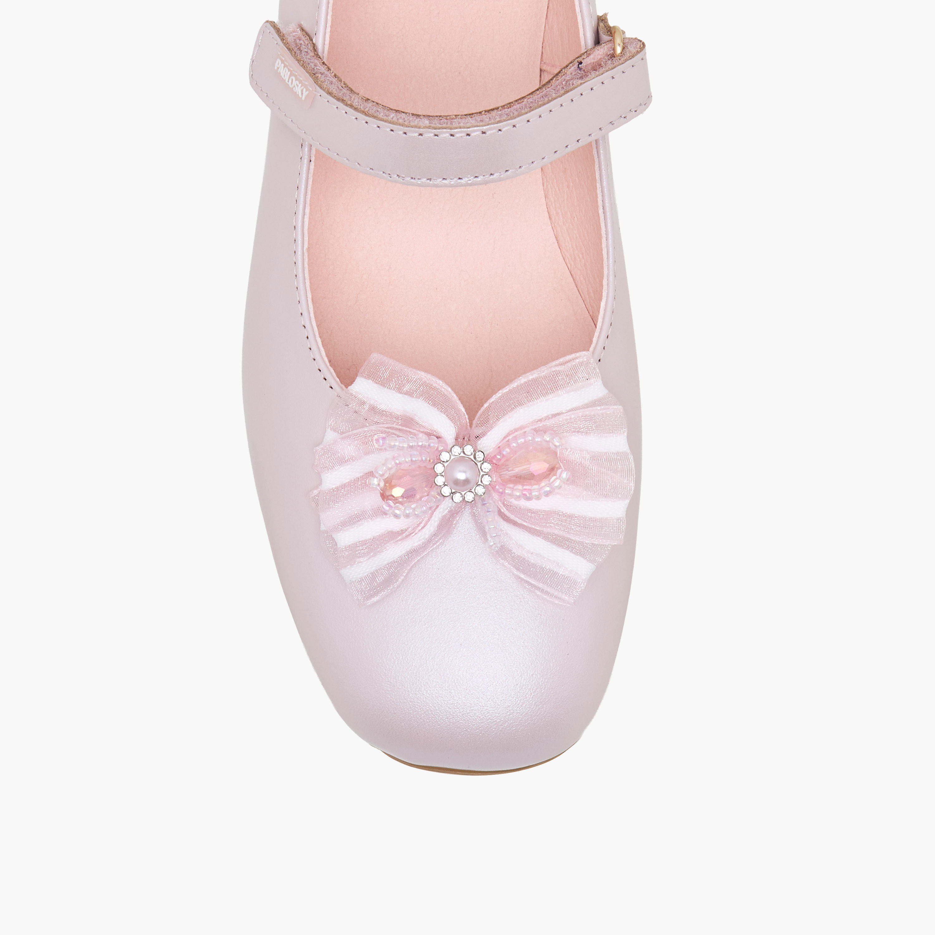 حذاء ماري جين بفيونكة للبنات من بابلوسكي-girls-shoes-maryjanes-image-4