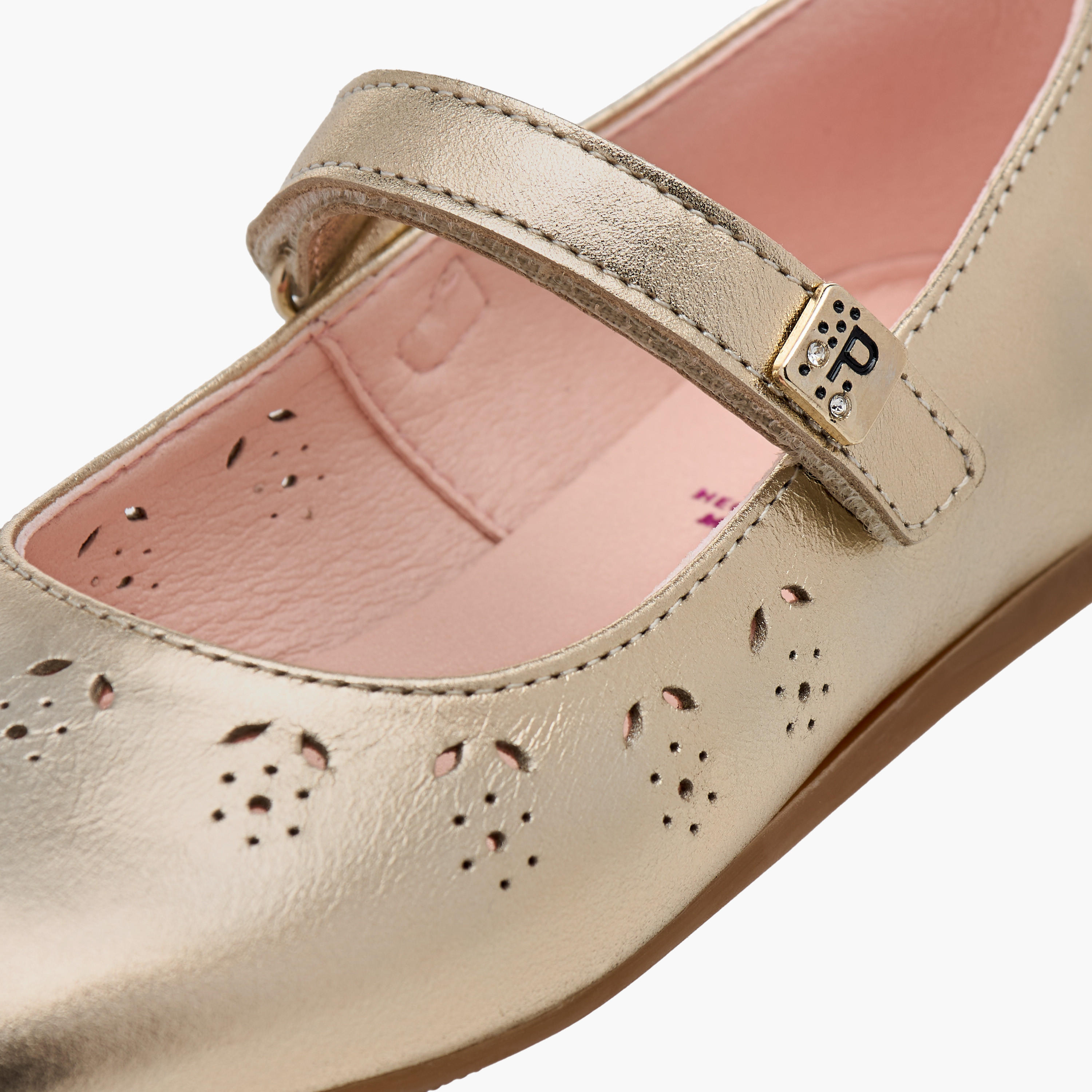 Pablosky Girls' Cut-Out Detail Mary Jane Shoes with Hook and Loop Closure-girls-shoes-maryjanes-image-5