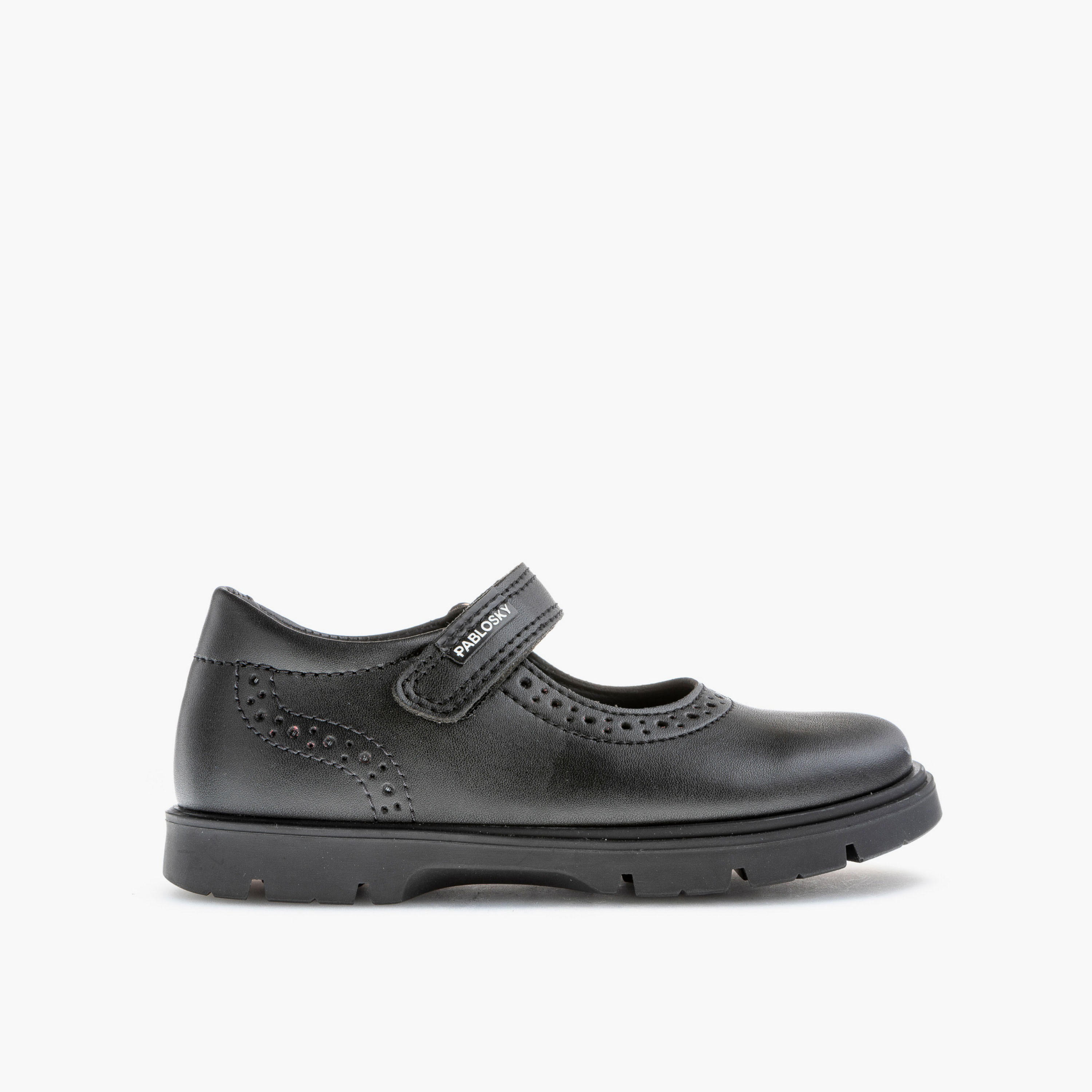 حذاء ماري جين مدرسي بشريط إغلاق للبنات من بابلوفسكي-girls-shoes-maryjanes-image-1