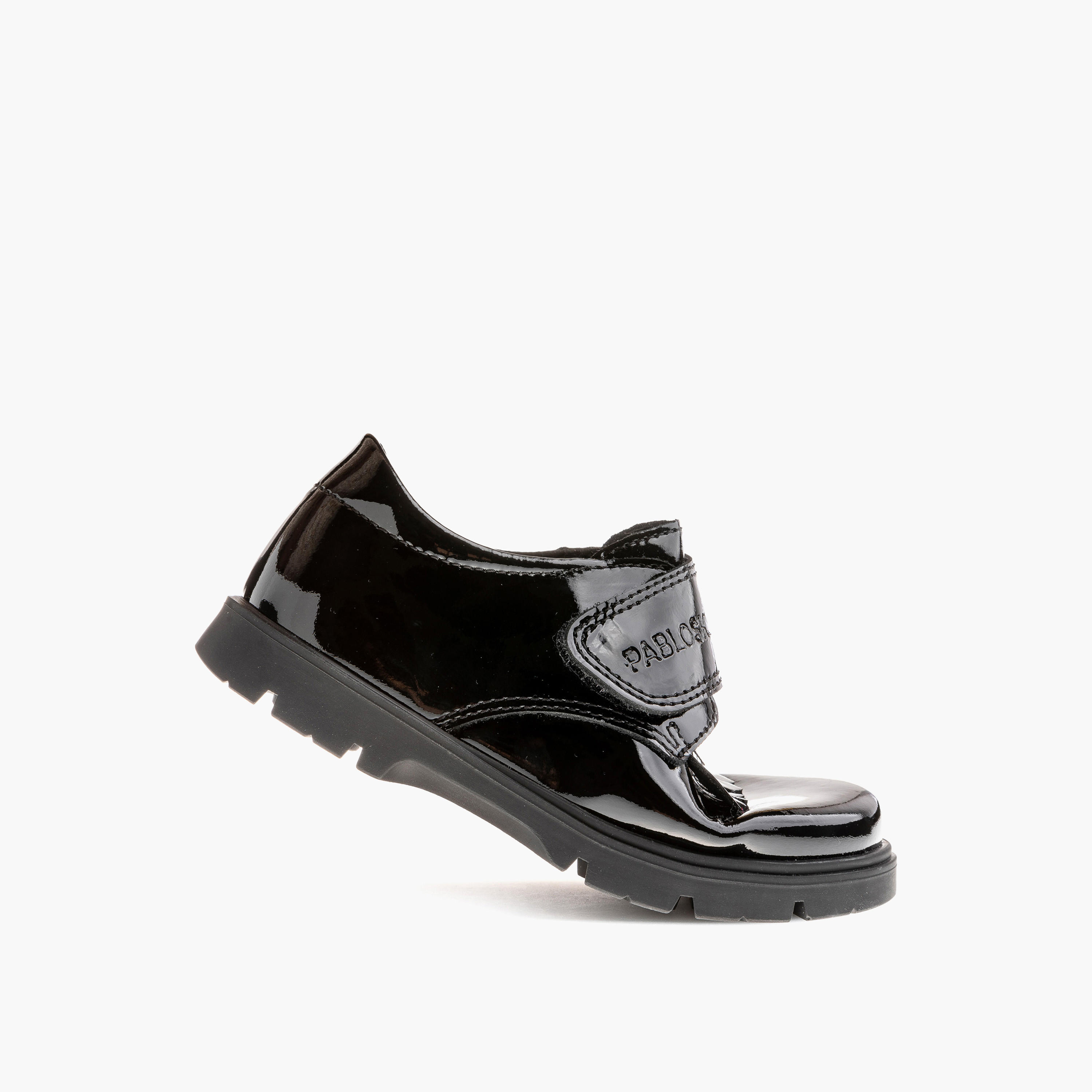 حذاء مدرسي بشريط إغلاق للبنات من بابلوسكي - 360419-J-girls-shoes-schoolshoes-image-5