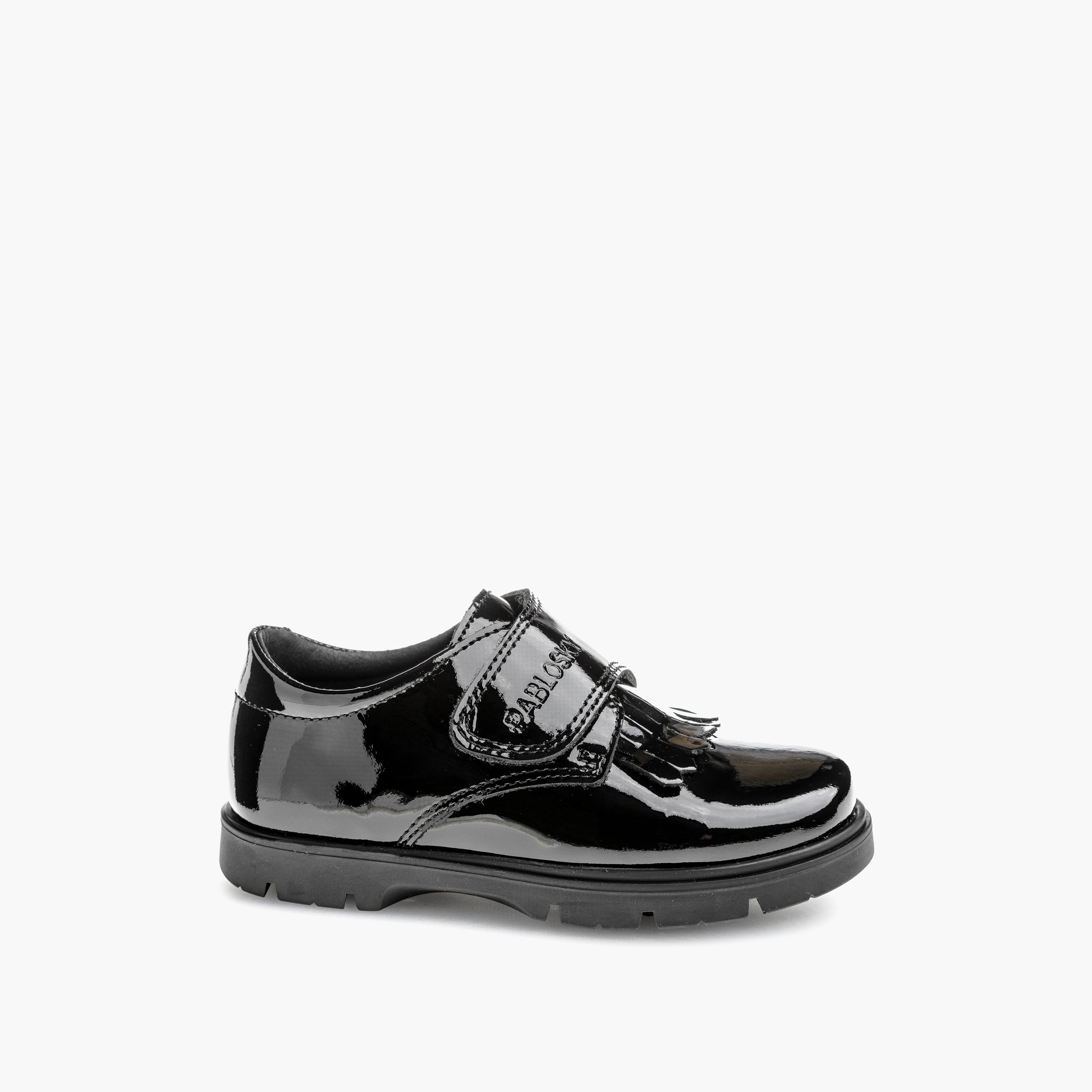 حذاء مدرسي بشريط إغلاق لاصق للبنات من بابلوسكي - 360419-girls-shoes-schoolshoes-image-1