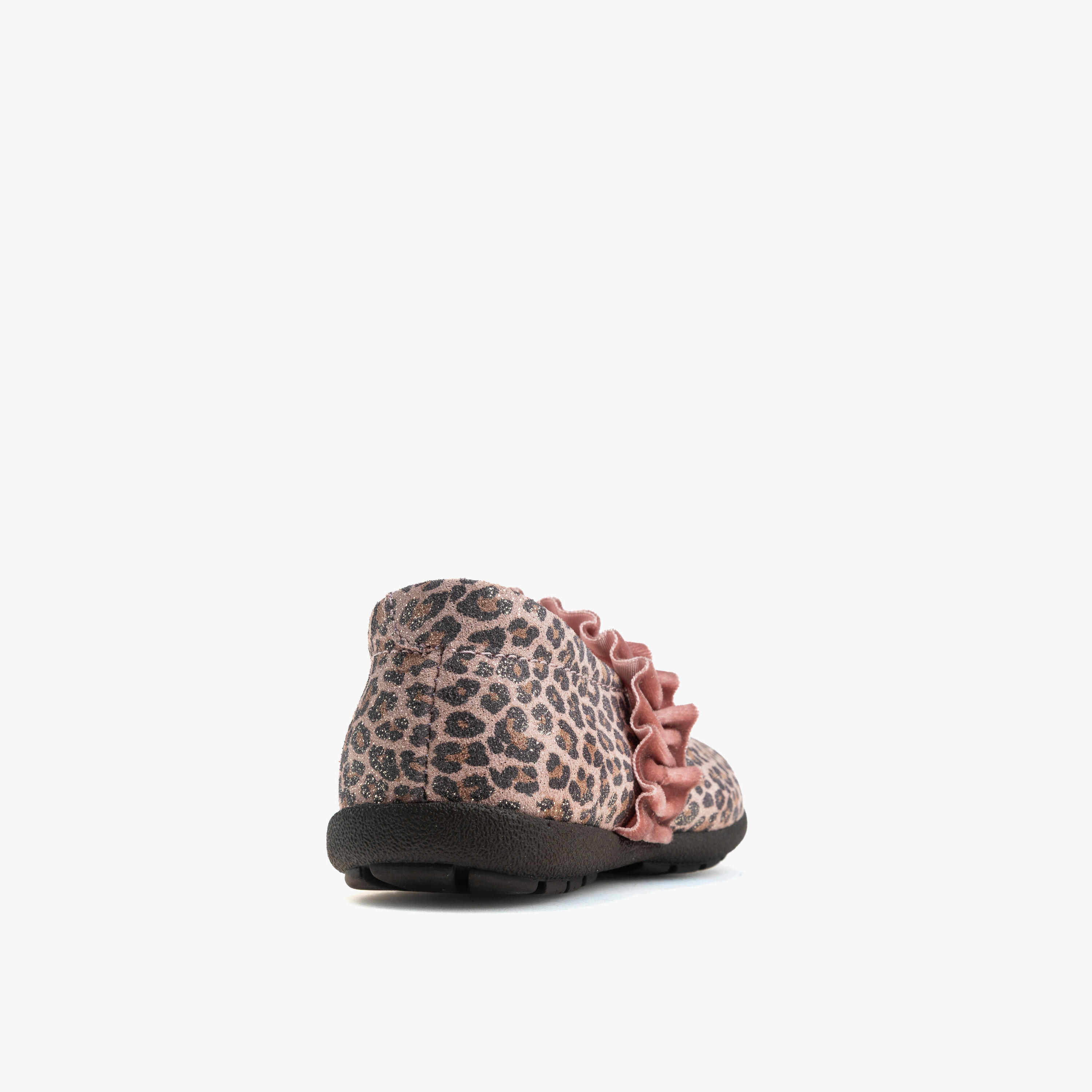 حذاء باليرينا بطبعات حيوانات وشريط مطاطي مزين بكشكش من بابلوفسكي-baby-girls-shoes-closedshoes-image-2