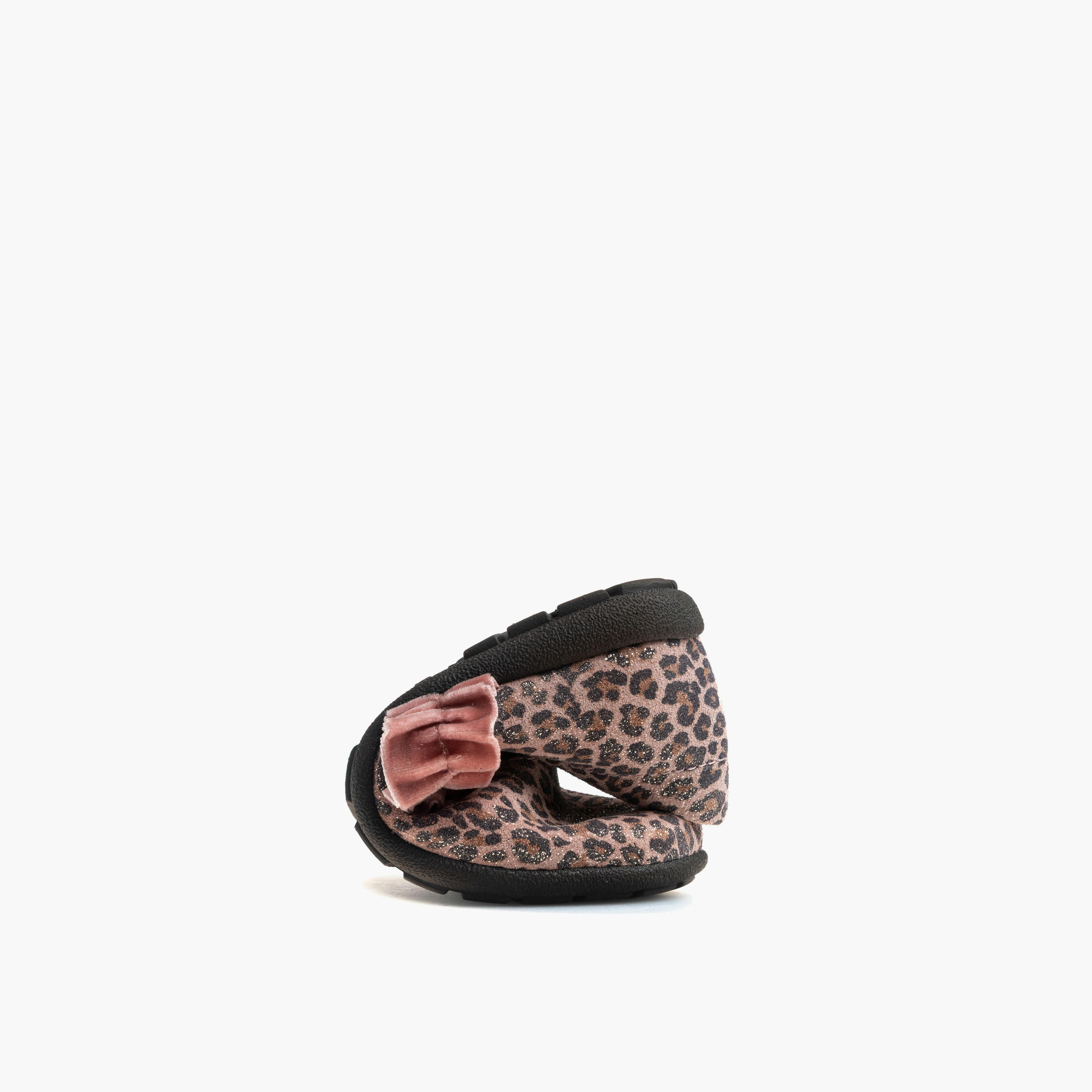 حذاء باليرينا بطبعات حيوانات وشريط مطاطي مزين بكشكش من بابلوفسكي-baby-girls-shoes-closedshoes-image-5