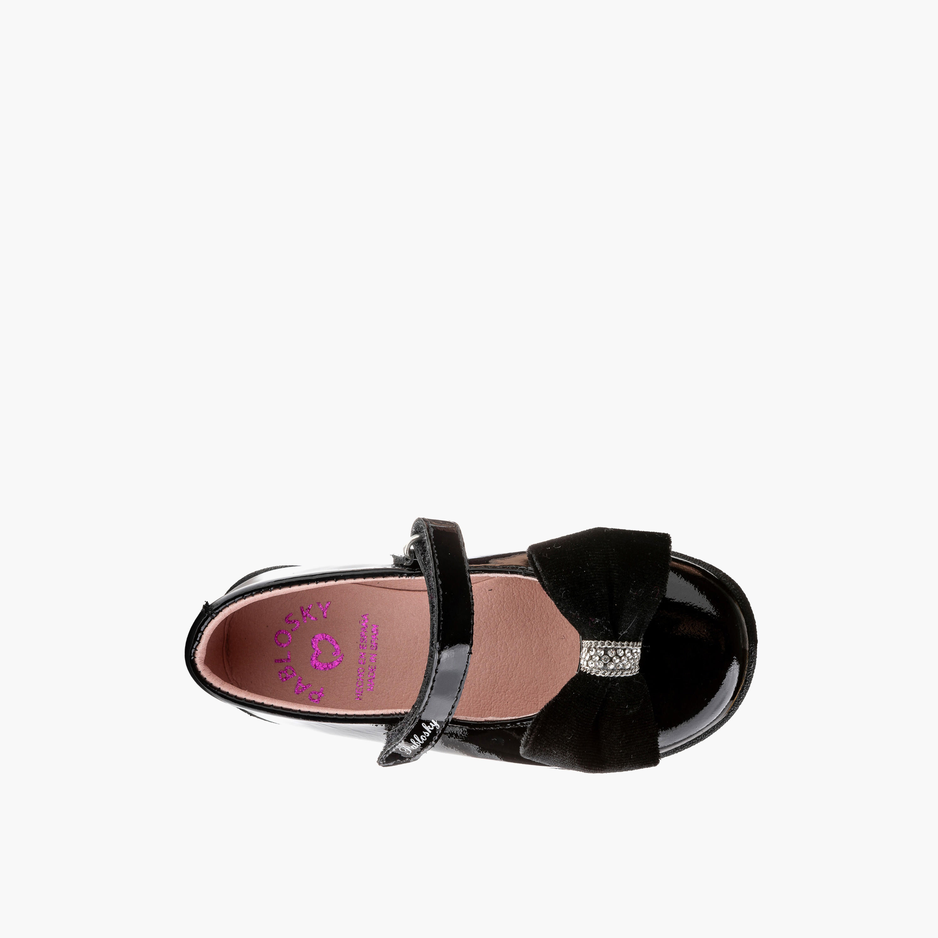 حذاء مدرسي ماري جين بشريط إغلاق لاصق للبنات من بابلوسكي - 361219-girls-shoes-maryjanes-image-4