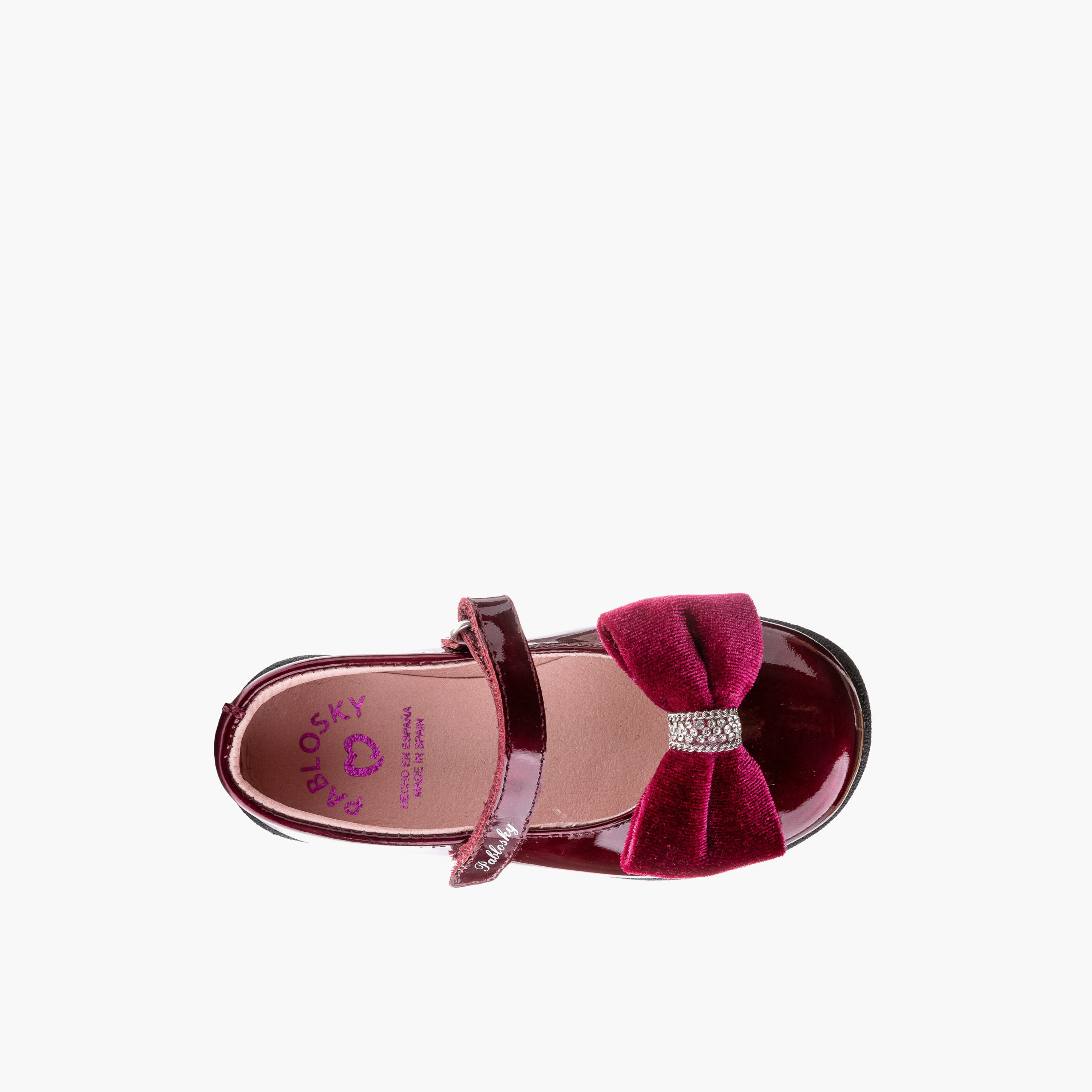 حذاء ماري جين مدرسي بشريط إغلاق لاصق للبنات من بابلوسكي - 361269-girls-shoes-maryjanes-image-4