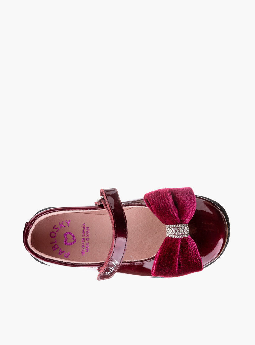 حذاء ماري جين مدرسي بشريط إغلاق لاصق للبنات من بابلوسكي - 361269-girls-shoes-maryjanes-image-4