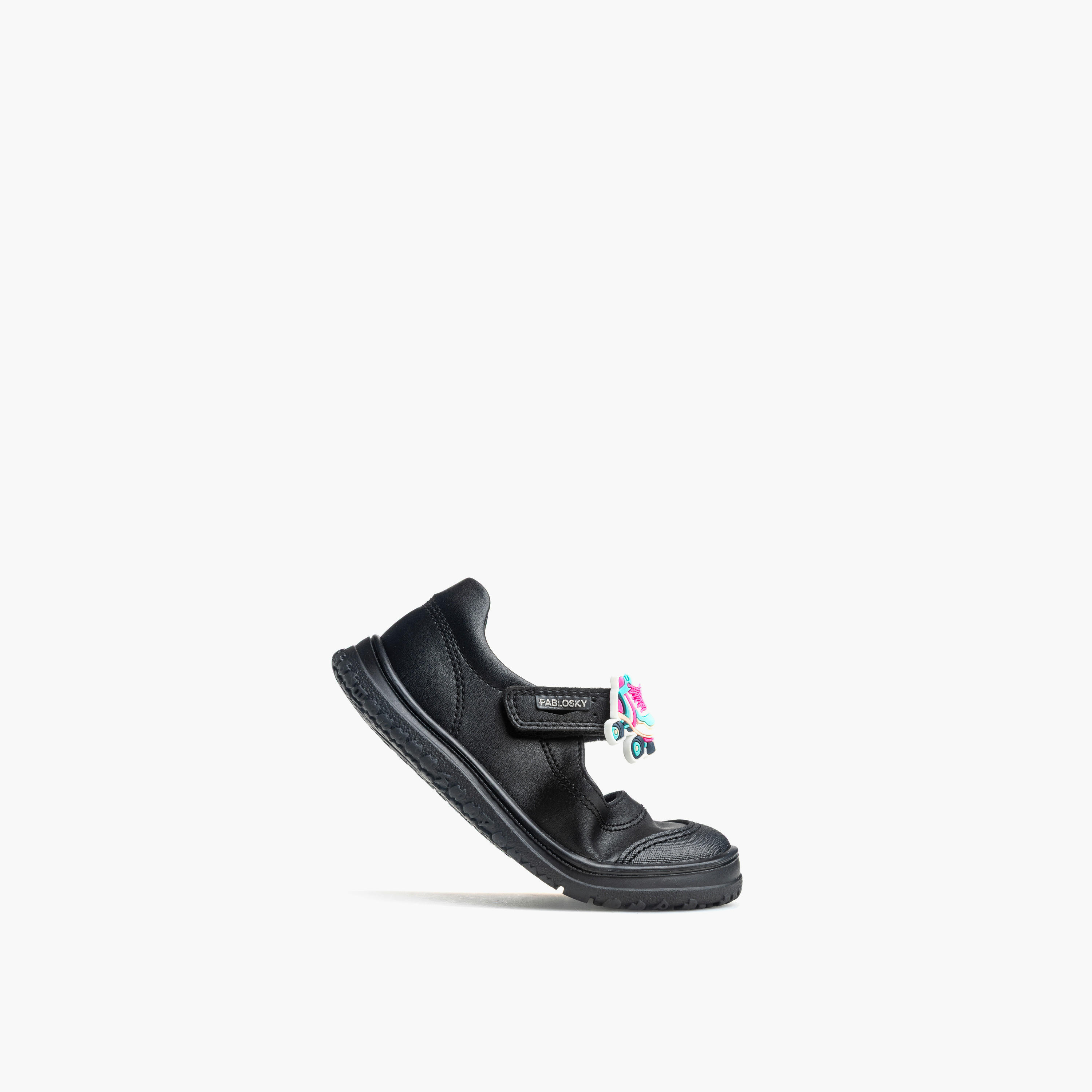حذاء ماري جين مدرسي مزخرف بشريط إغلاق لاصق للبنات من بابلوسكي-girls-shoes-maryjanes-image-4