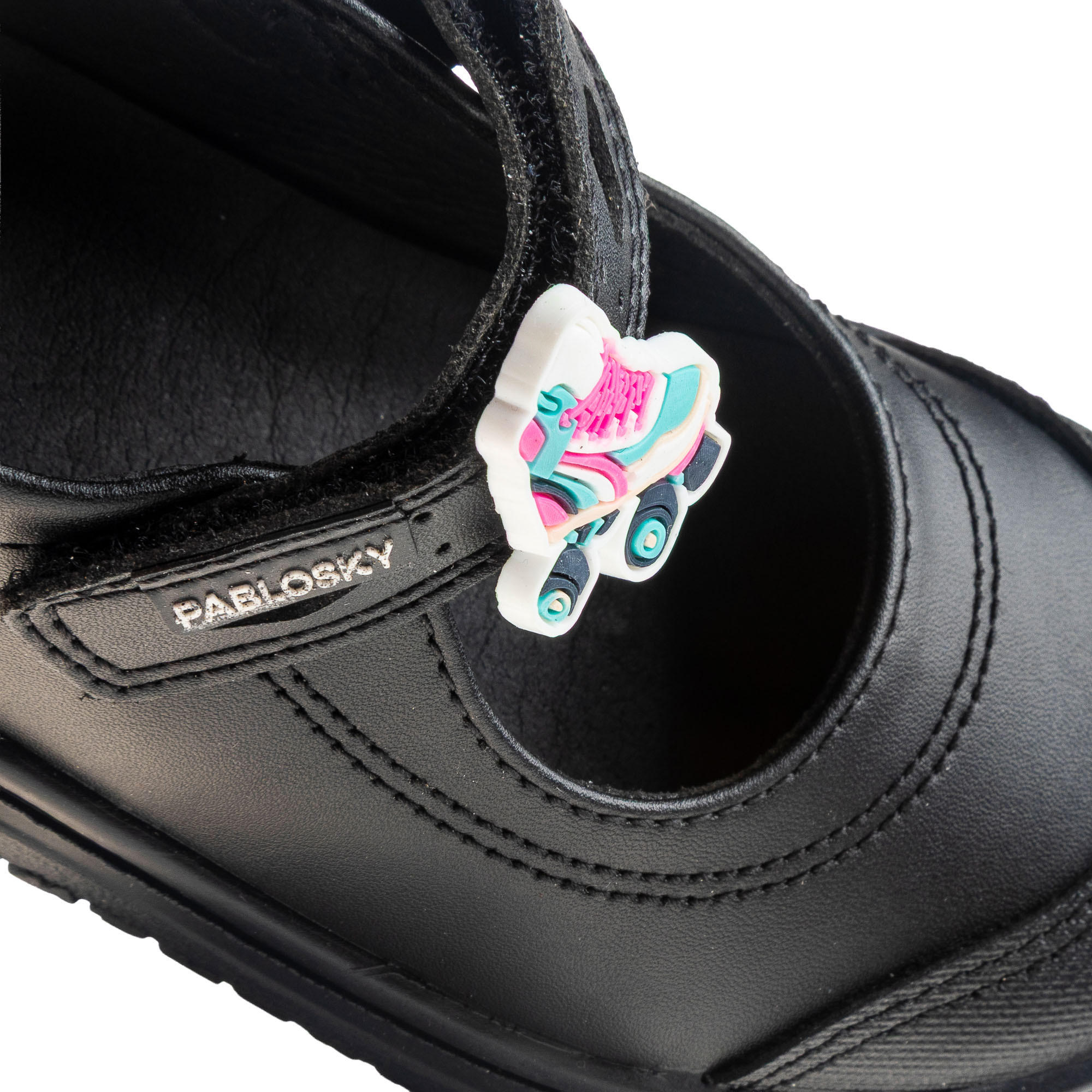 حذاء ماري جين مدرسي مزخرف بشريط إغلاق لاصق للبنات من بابلوسكي-girls-shoes-maryjanes-image-6