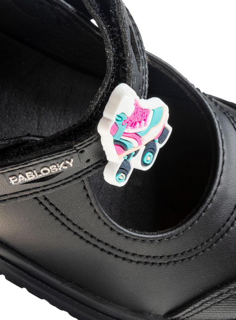 حذاء ماري جين مدرسي مزخرف بشريط إغلاق لاصق للبنات من بابلوسكي-girls-shoes-maryjanes-image-6