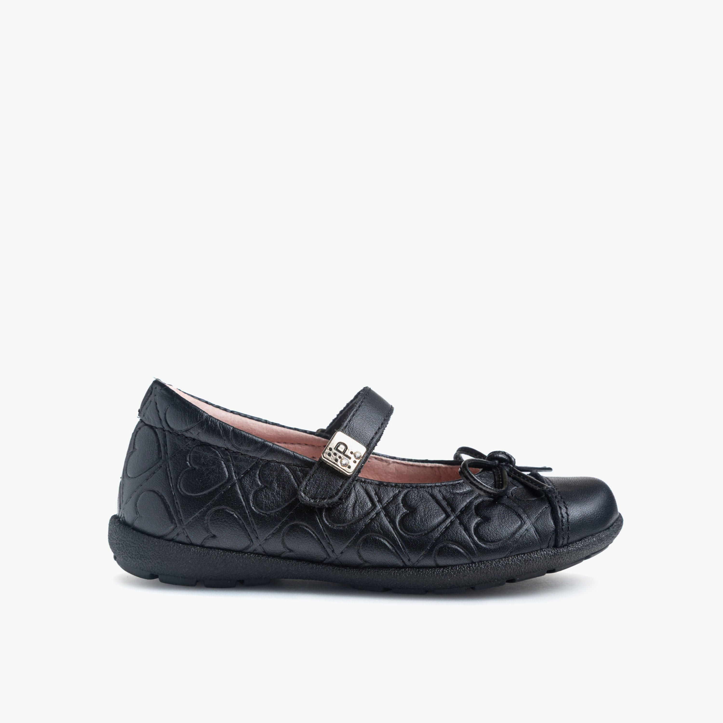 حذاء مدرسي جلد ماري جين مبطن للبنات من بابلوسكي-girls-shoes-maryjanes-image-1