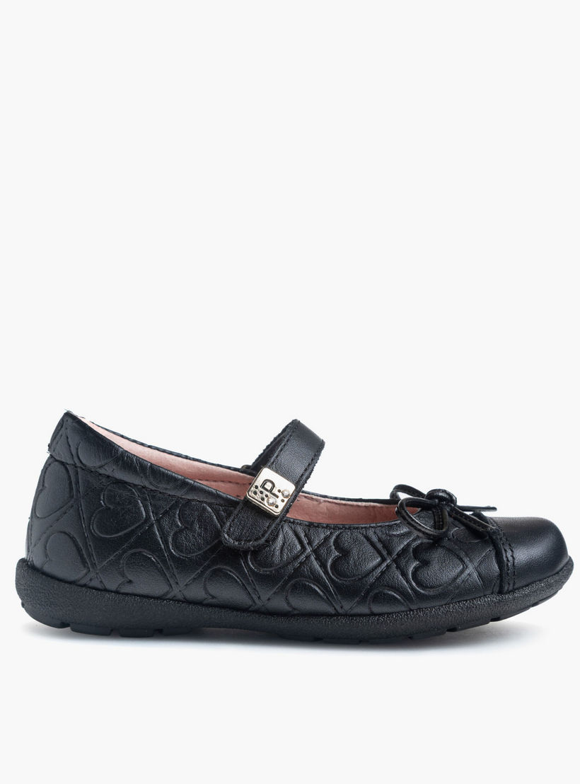 حذاء مدرسي جلد ماري جين مبطن للبنات من بابلوسكي-girls-shoes-maryjanes-image-1