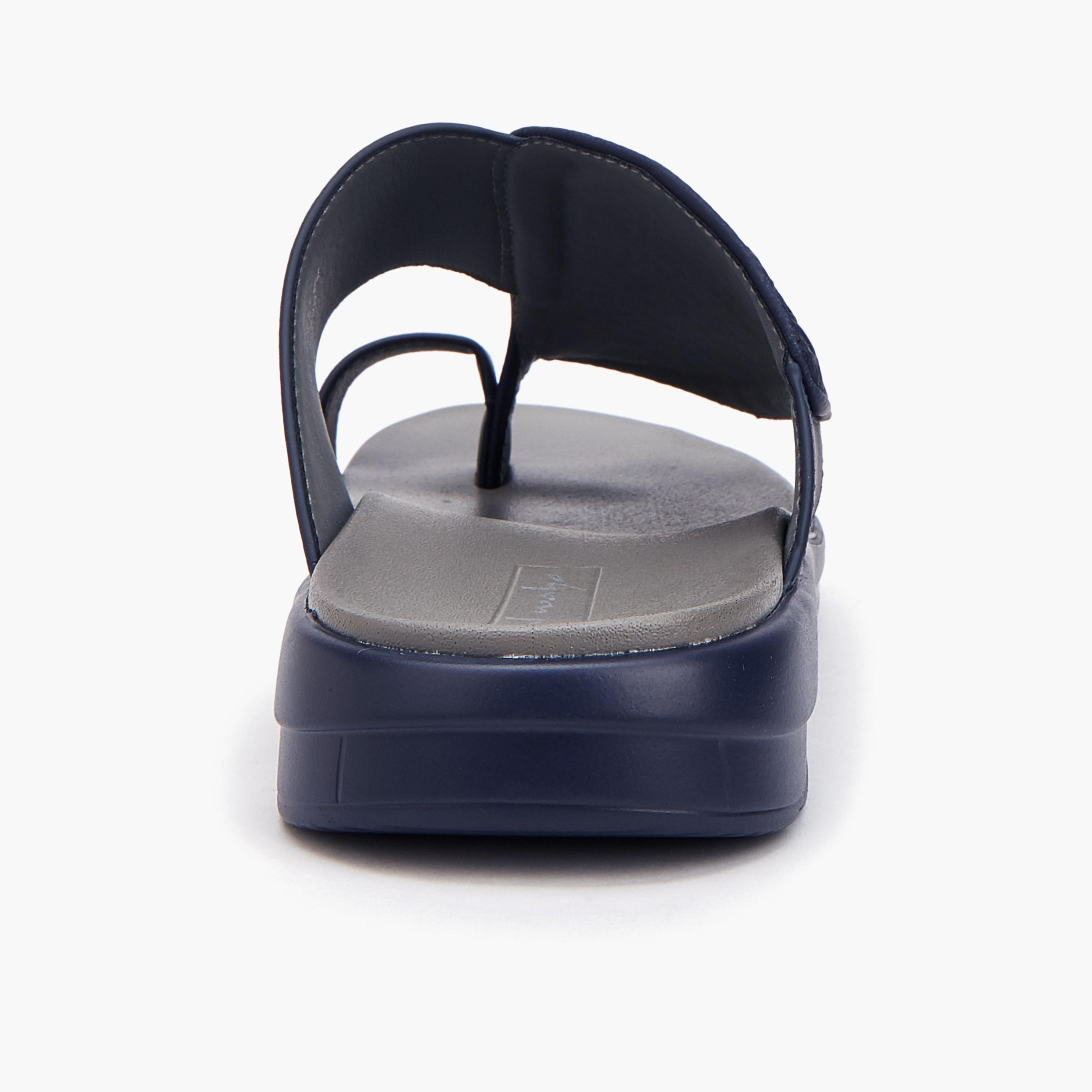 Al Waha Men Textured Arabic Sandals-men-shoes-sandals-image-4
