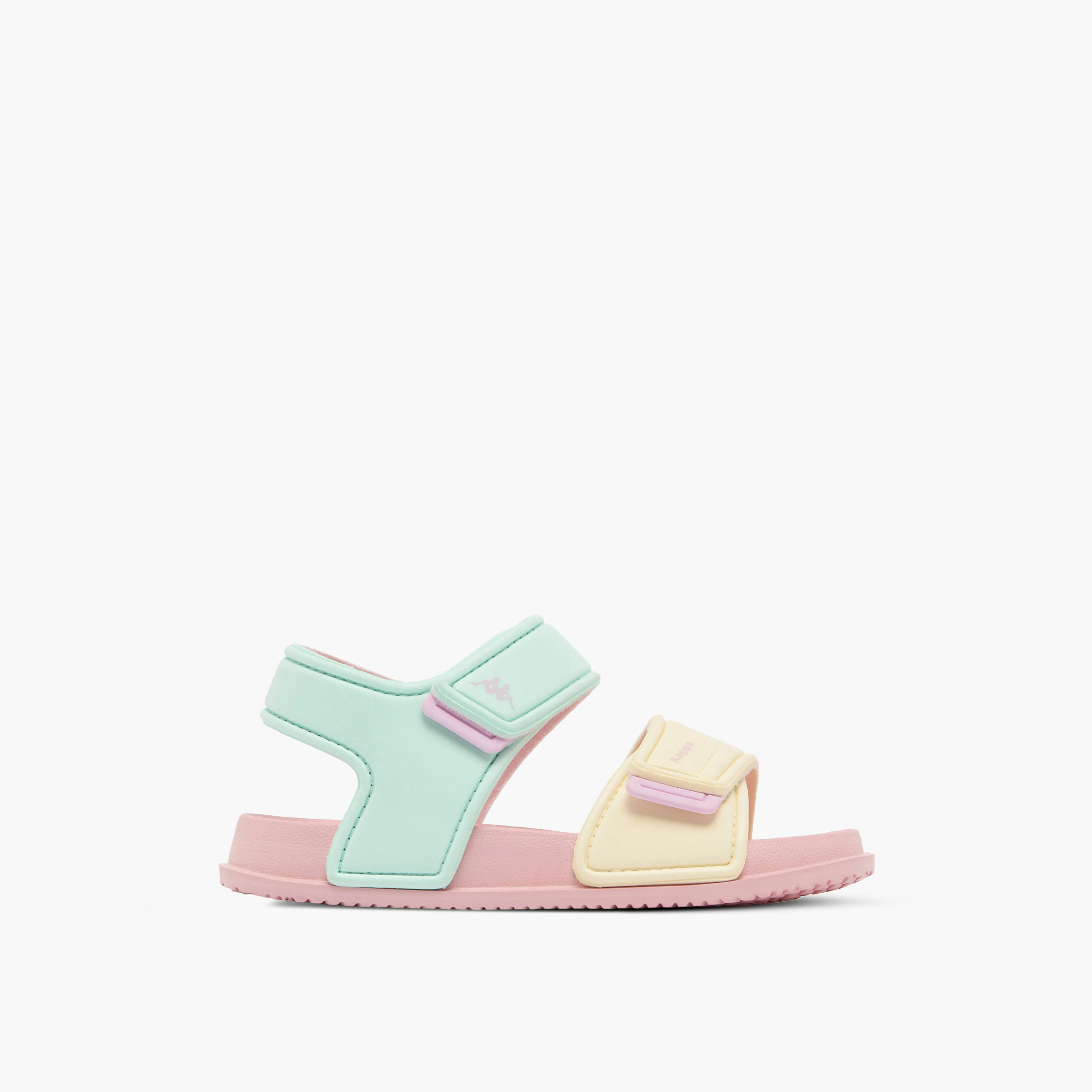 صندل بقوالب ملونة وشريط إغلاق لاصق للبنات من كابا-girls-shoes-sandals-image-2