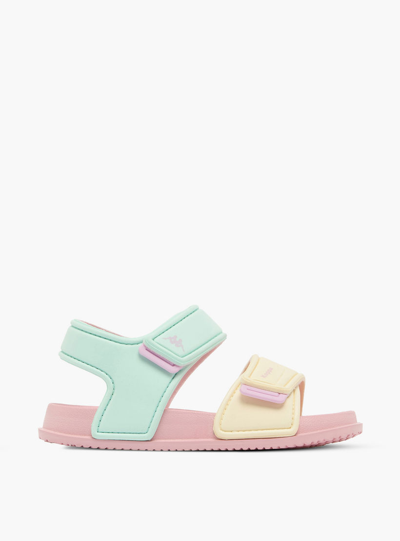 صندل بقوالب ملونة وشريط إغلاق لاصق للبنات من كابا-girls-shoes-sandals-image-2