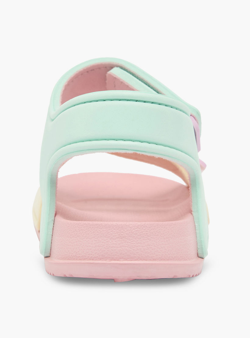 صندل بقوالب ملونة وشريط إغلاق لاصق للبنات من كابا-girls-shoes-sandals-image-4