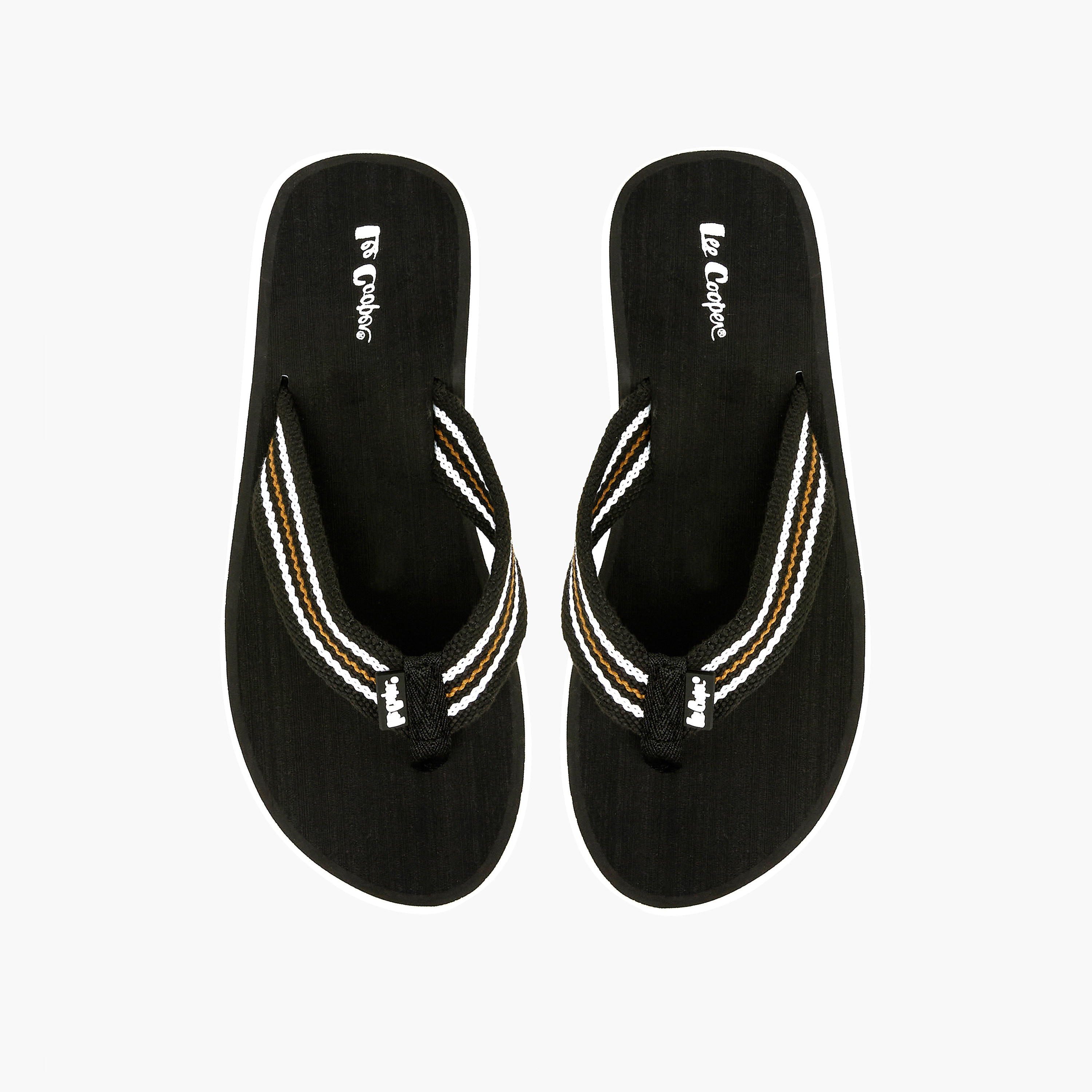 Lee Cooper Men Striped Flip Flops-men-shoes-flipflopsandslides-image-1