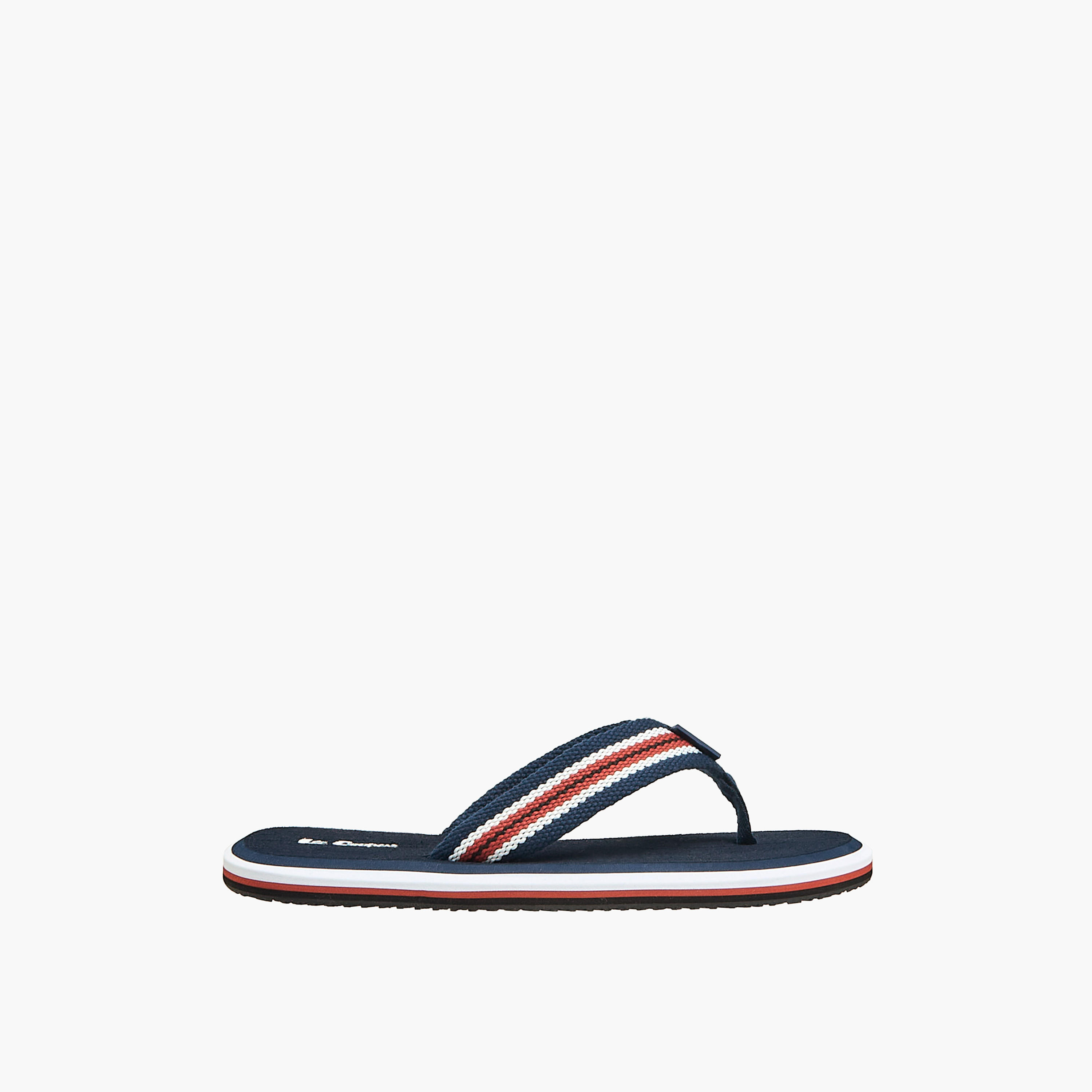 Lee Cooper Men Striped Flip Flops-men-shoes-flipflopsandslides-image-2