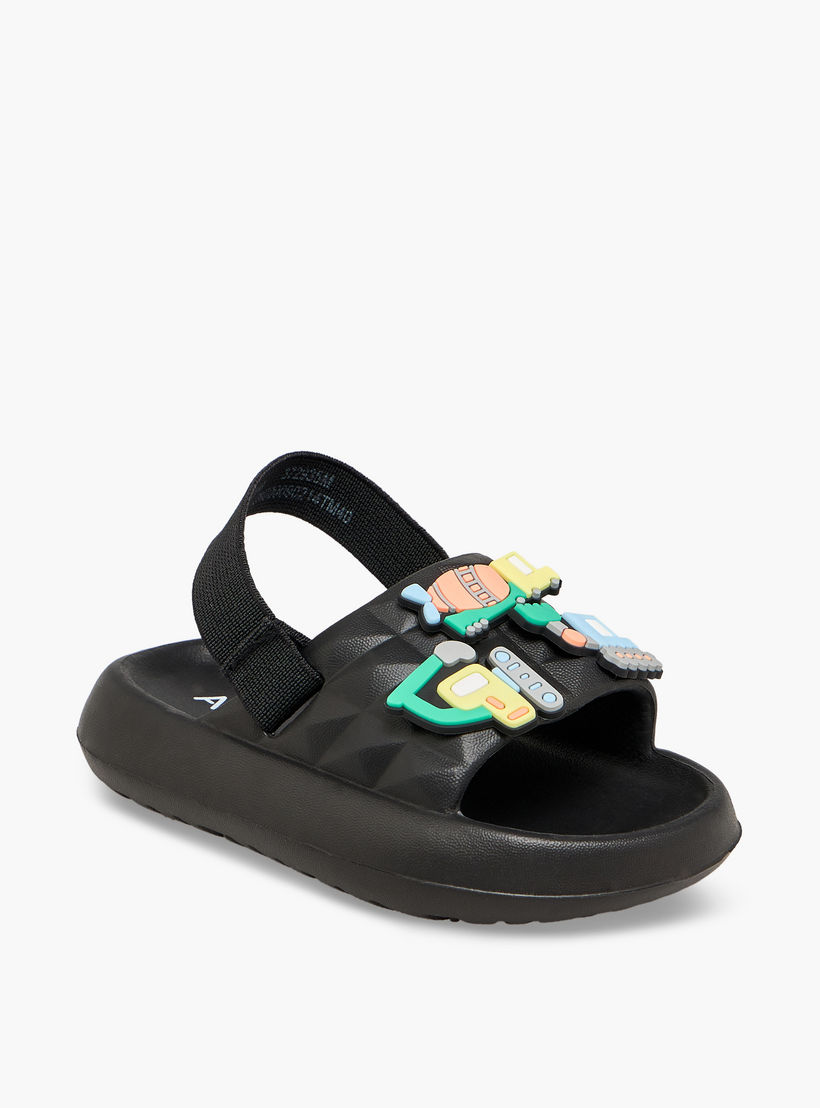 صندل بزخارف آليات بناء للأولاد من أكوا-boys-shoes-flipflopsandslides-image-2