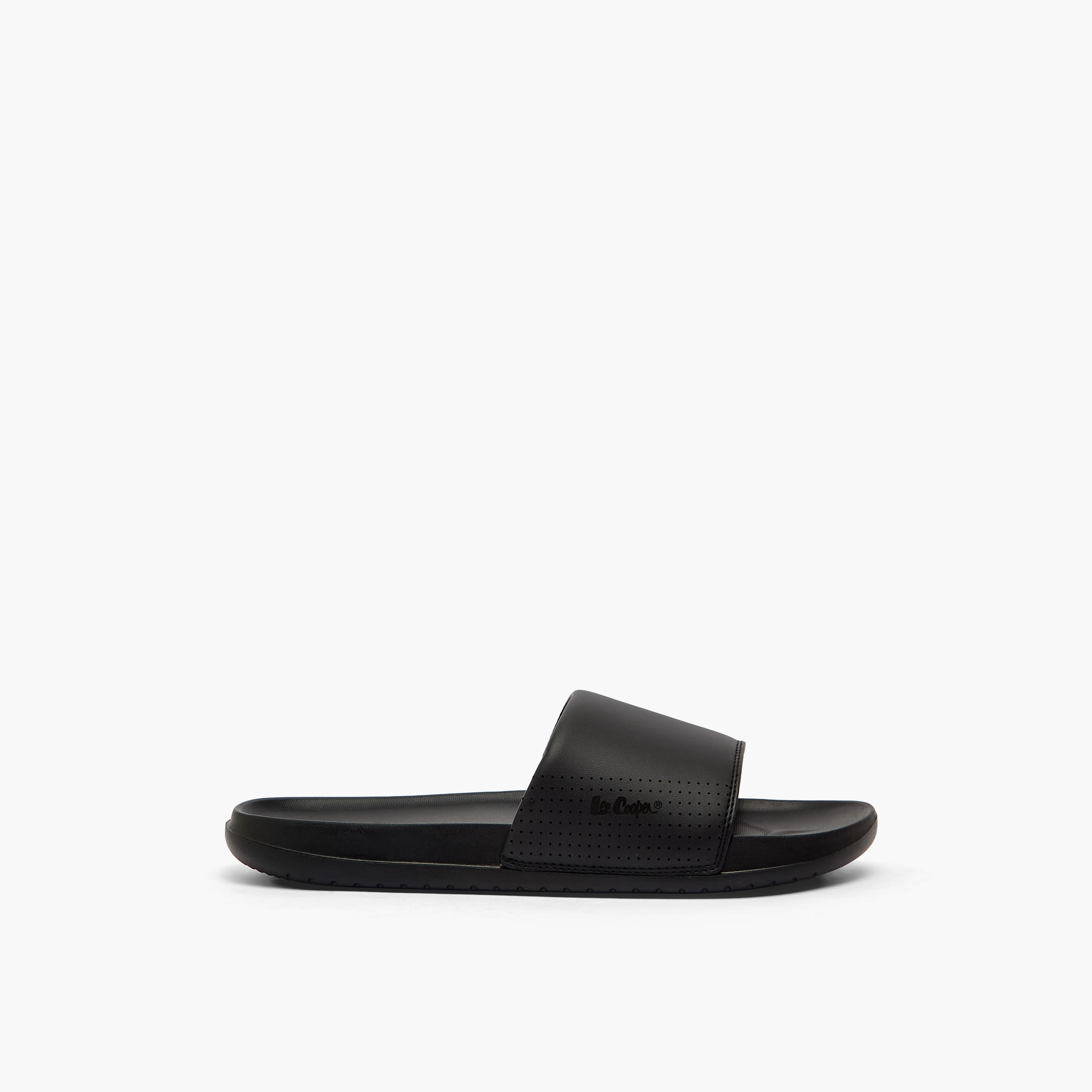 Lee Cooper Men Logo Print Slides-men-shoes-flipflopsandslides-image-2