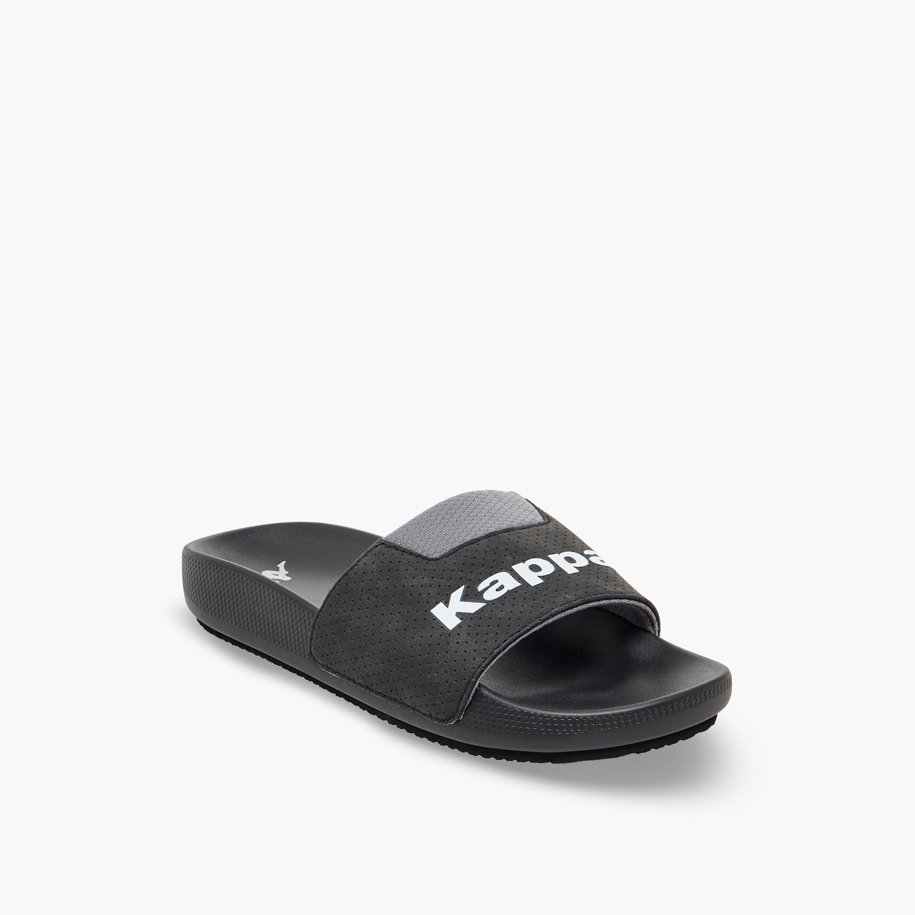 Kappa Men Logo Print Slides-men-shoes-flipflopsandslides-image-2