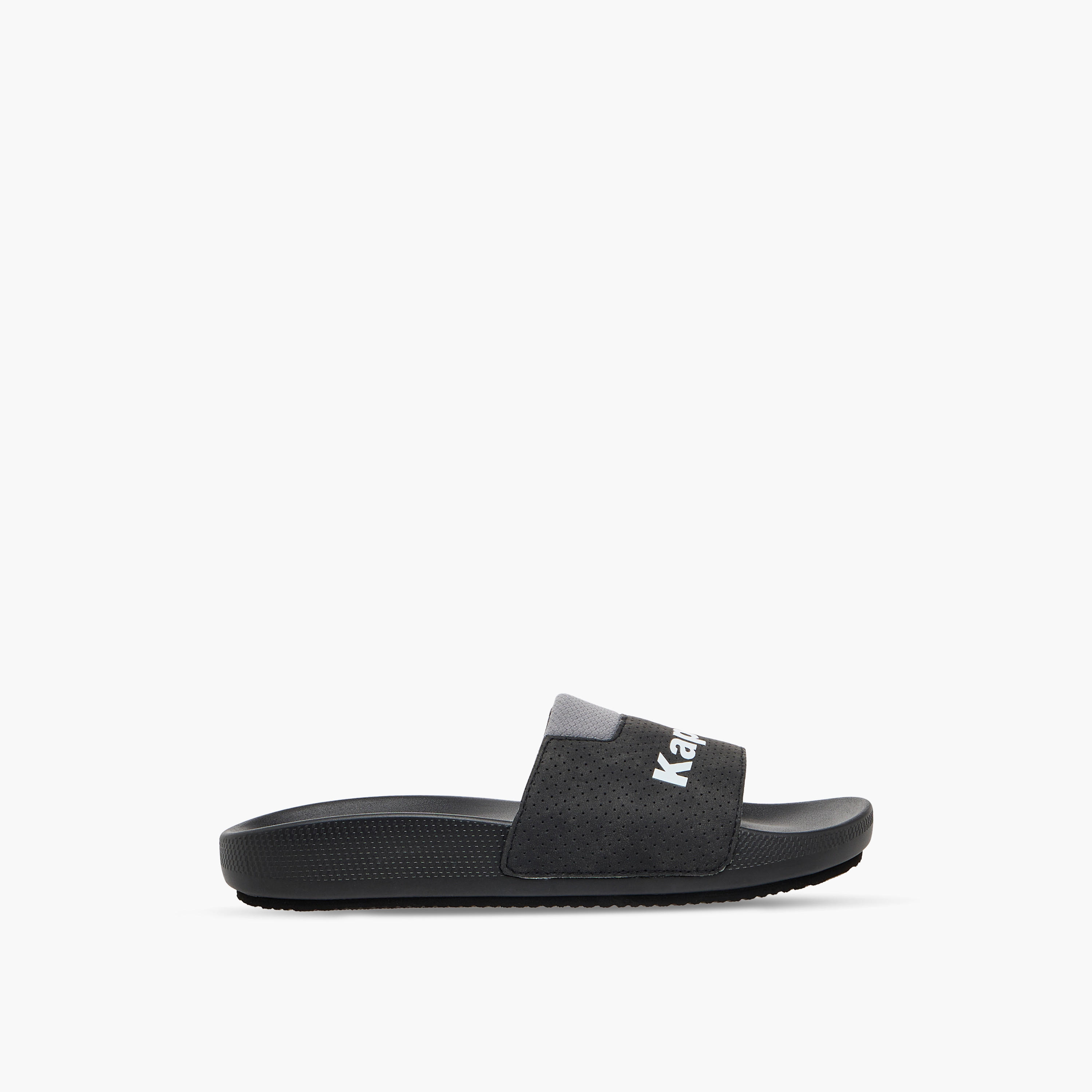 Kappa Men Logo Print Slides-men-shoes-flipflopsandslides-image-3