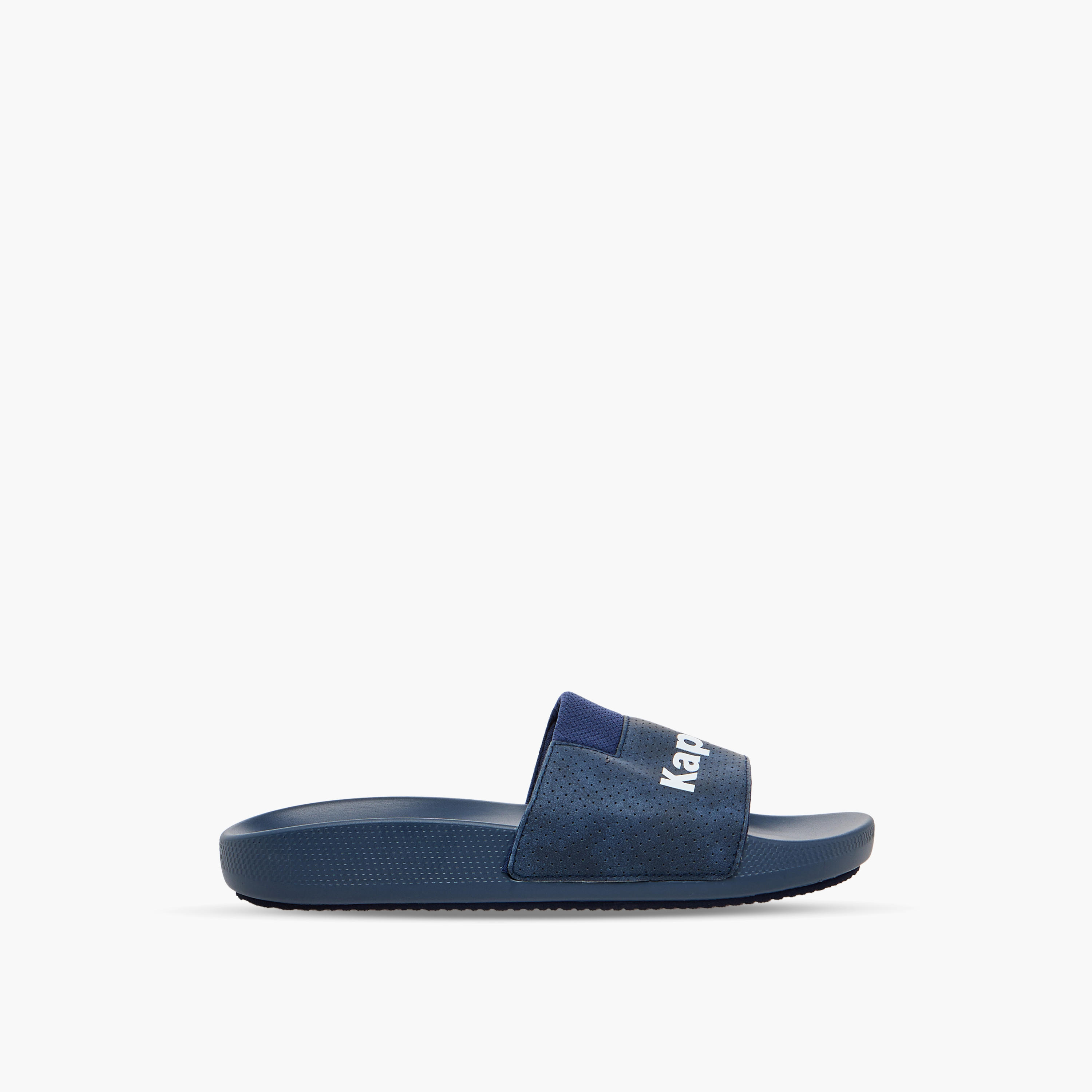 Kappa Men Logo Print Slides-men-shoes-flipflopsandslides-image-4