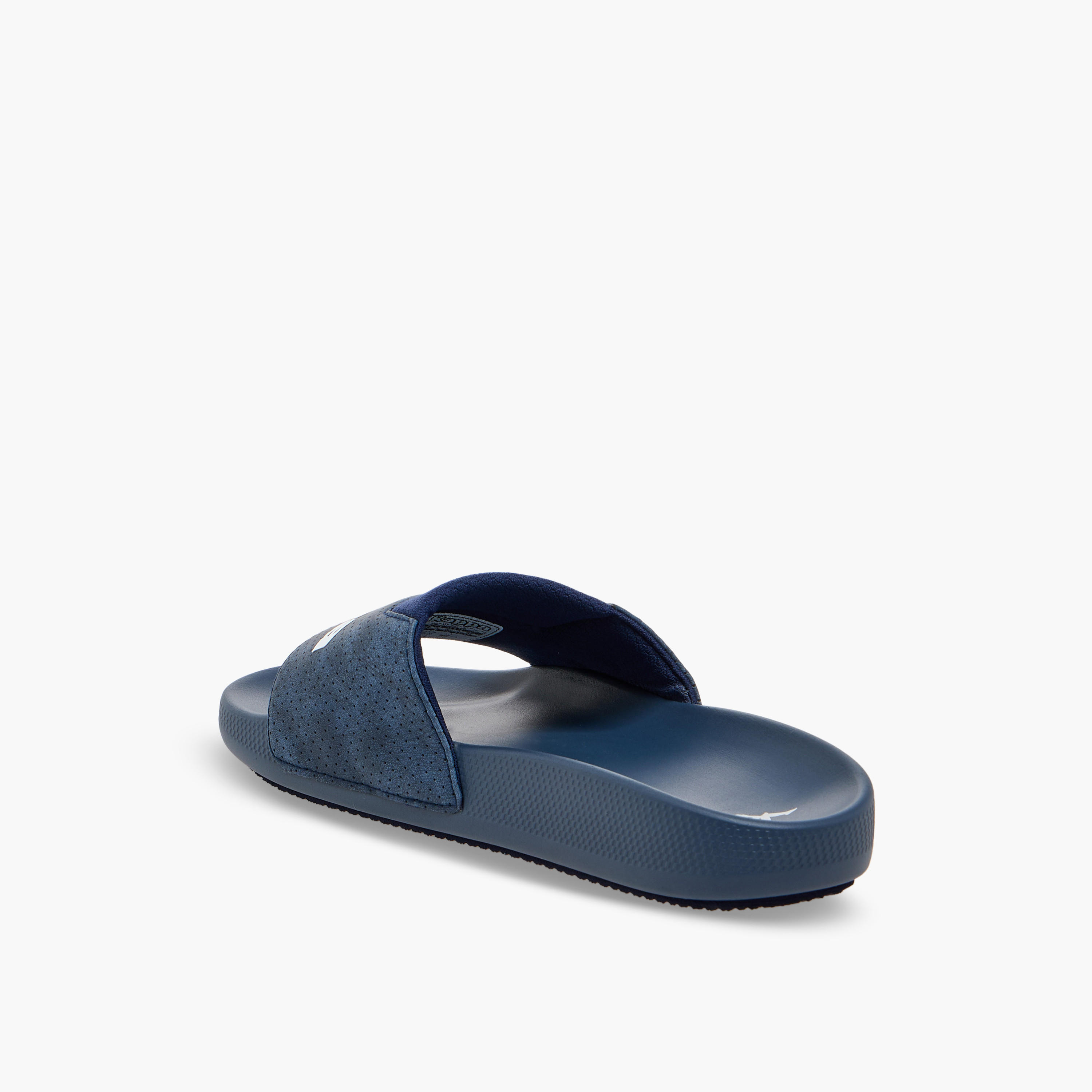 Kappa Men Logo Print Slides-men-shoes-flipflopsandslides-image-6