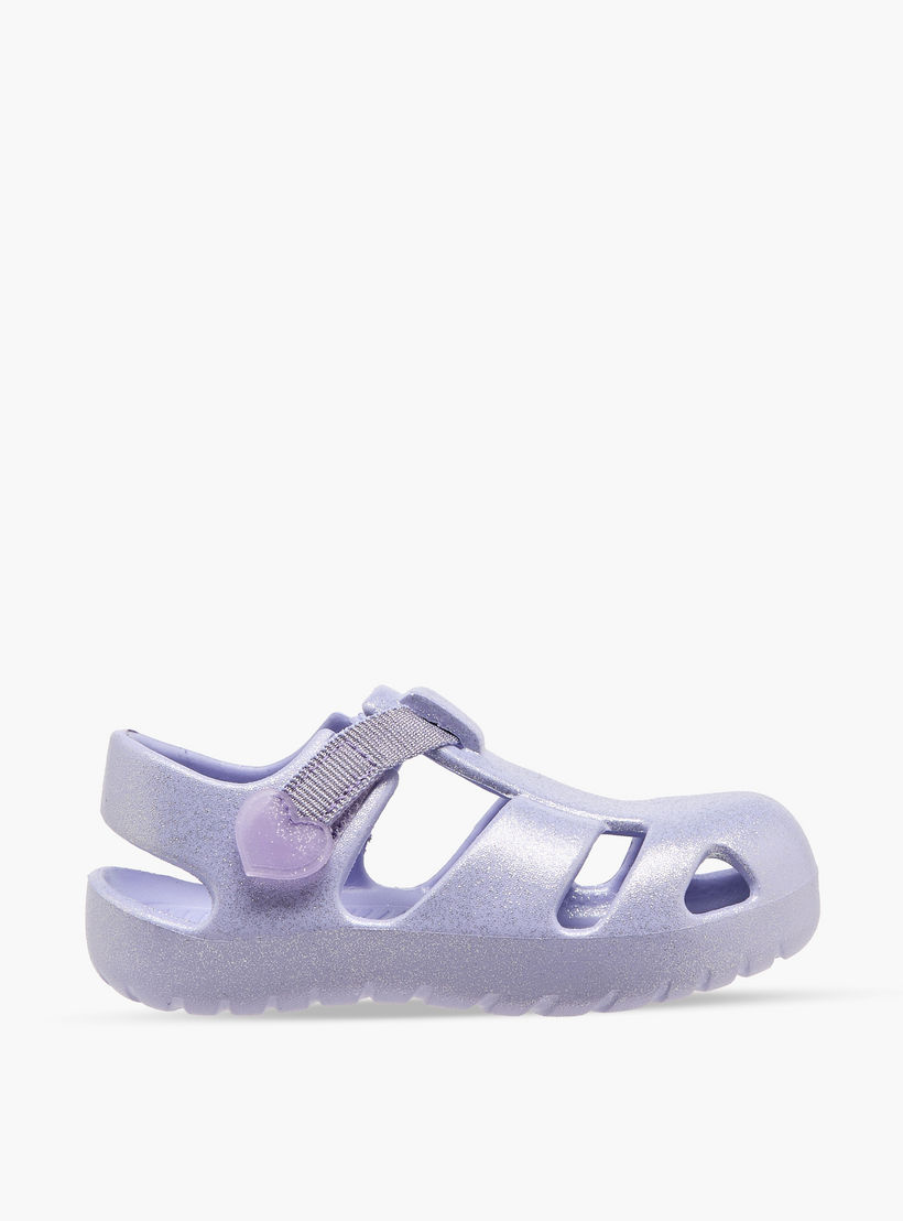 صندل صياد بشريط إغلاق وزخارف قلب للبنات من أكوا-girls-shoes-sandals-image-3