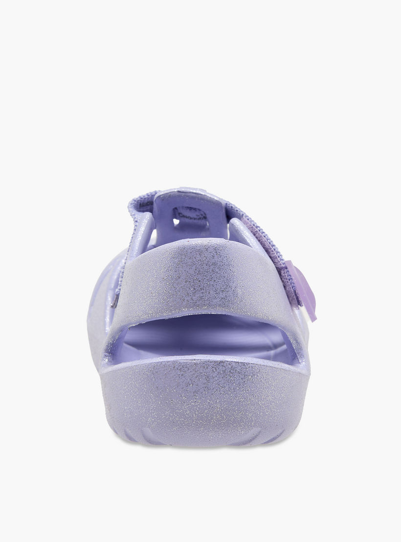 صندل صياد بشريط إغلاق وزخارف قلب للبنات من أكوا-girls-shoes-sandals-image-5