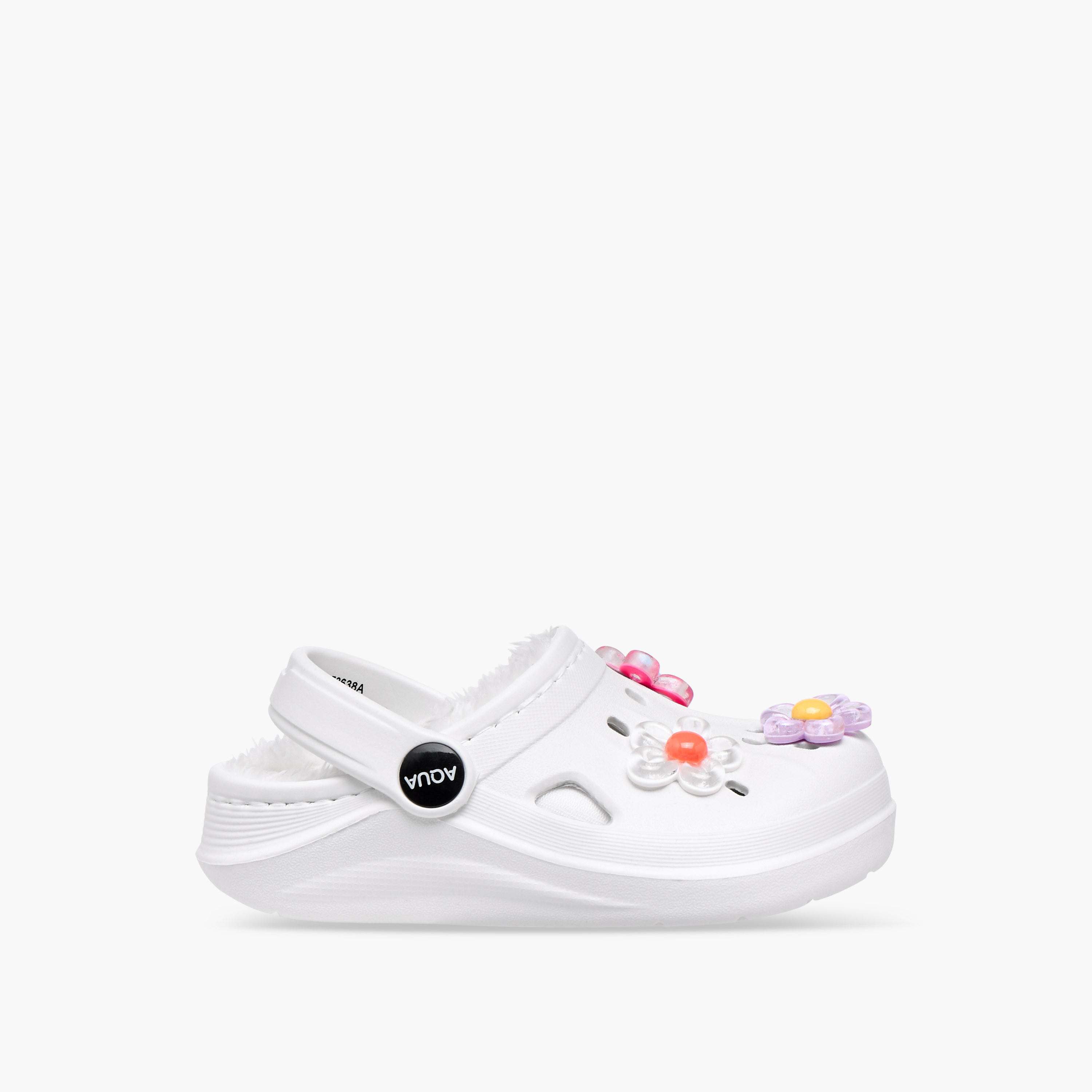 صندل كلوج بحزام خلفي وزينة زهرية من أكوا-girls-shoes-sandals-image-3