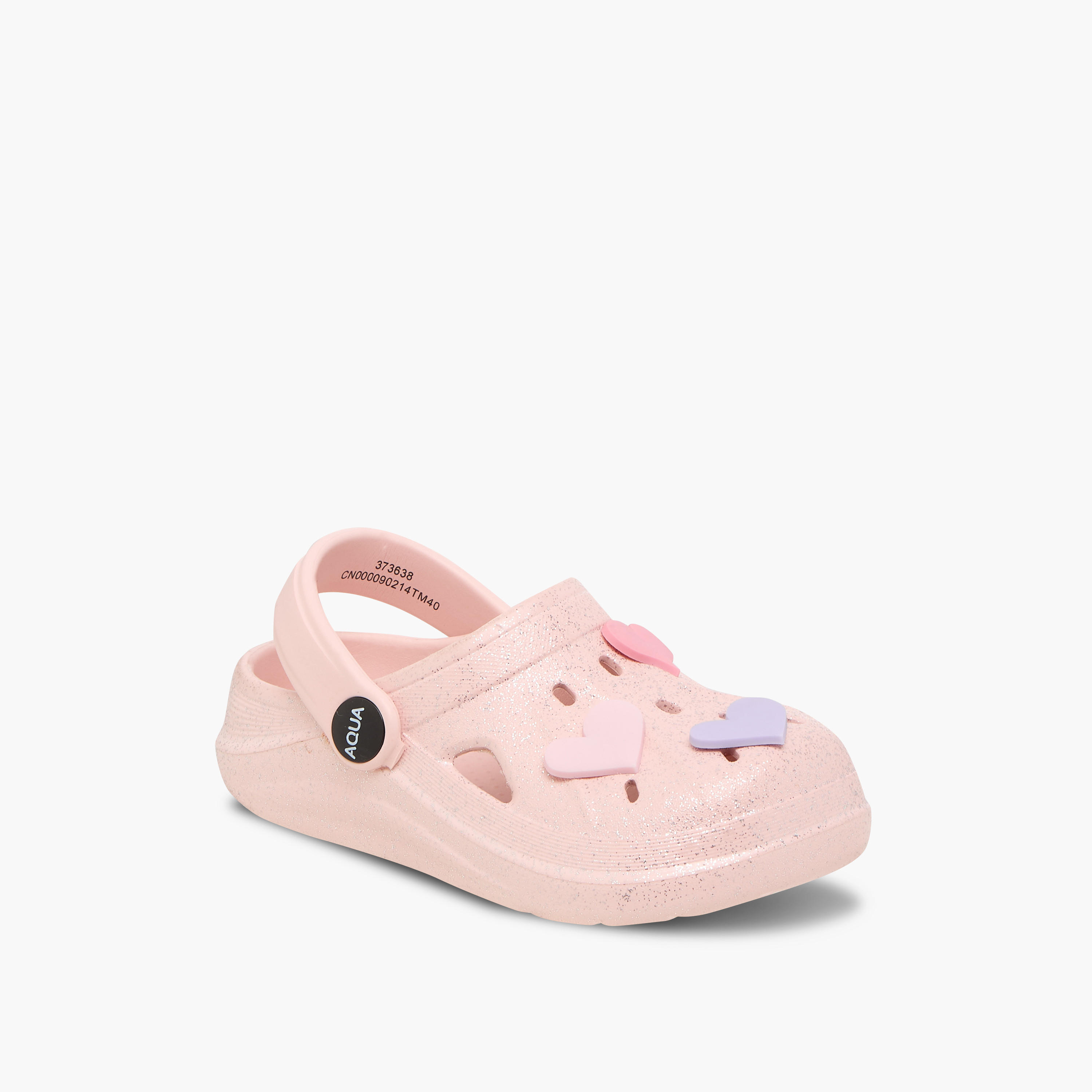 صندل خفيف بزخارف قلب وحزام خلفي من أكوا-girls-shoes-sandals-image-2