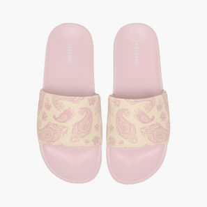 Celeste Women's Paisley Print Slides-women-image-1