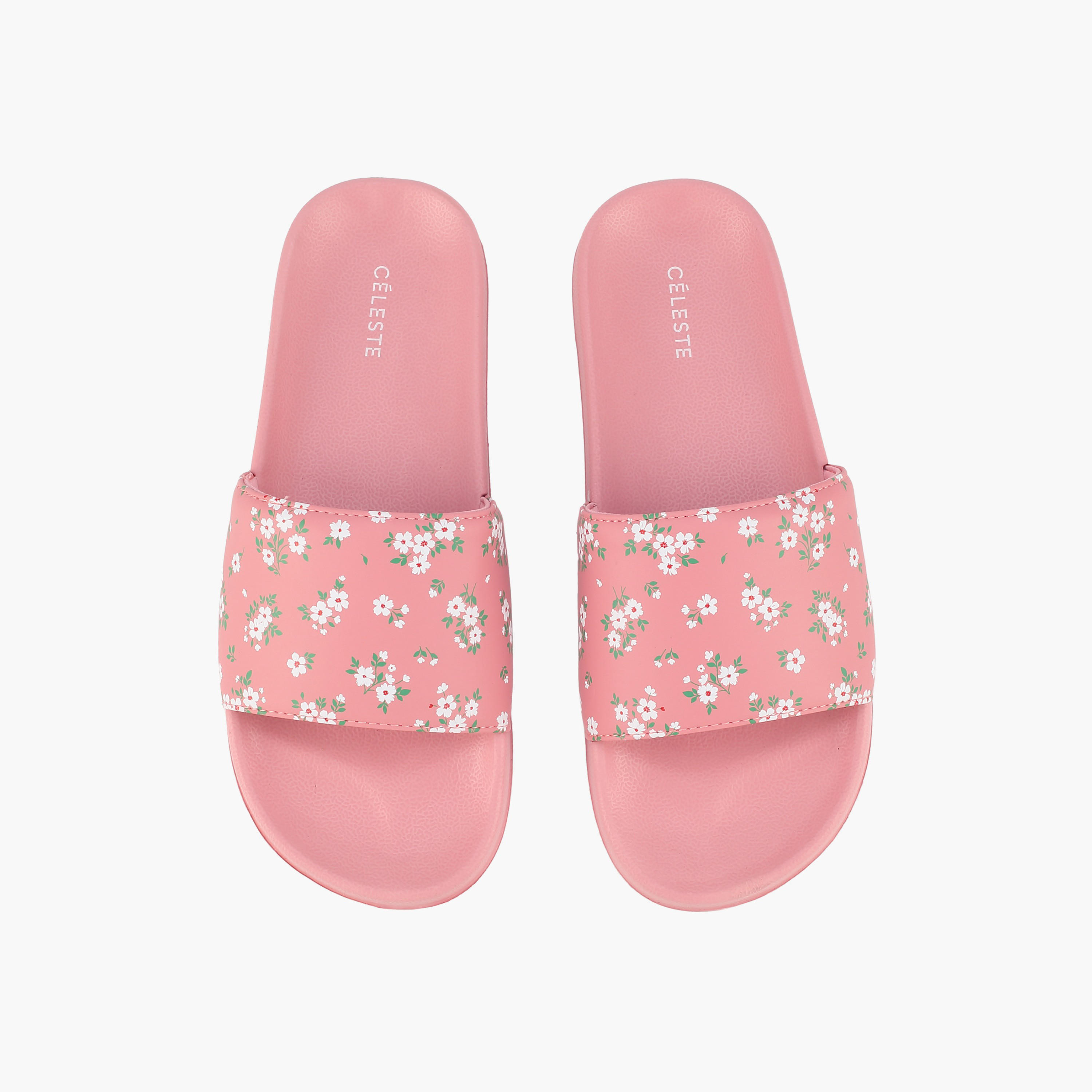 شبشب بطبعات زهرية للنساء من سيليست-women-shoes-flipflopsandslides-image-1